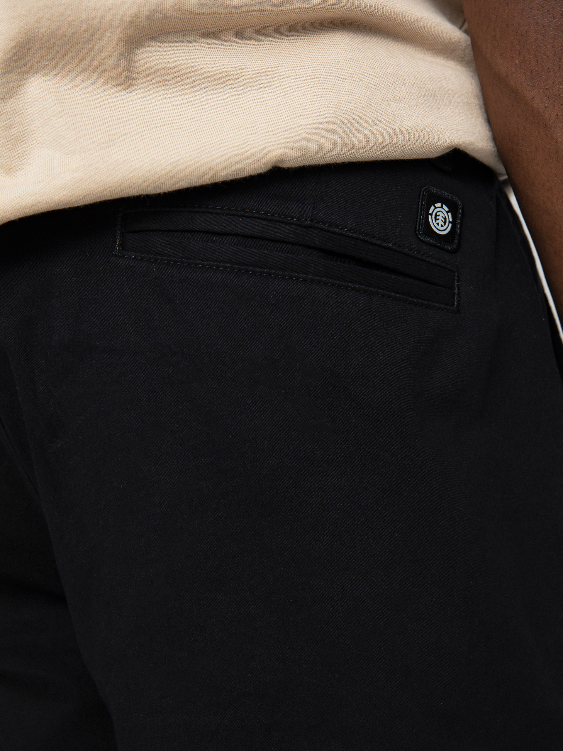 Element Howland Classic Chin Kisnadrág (flint black)