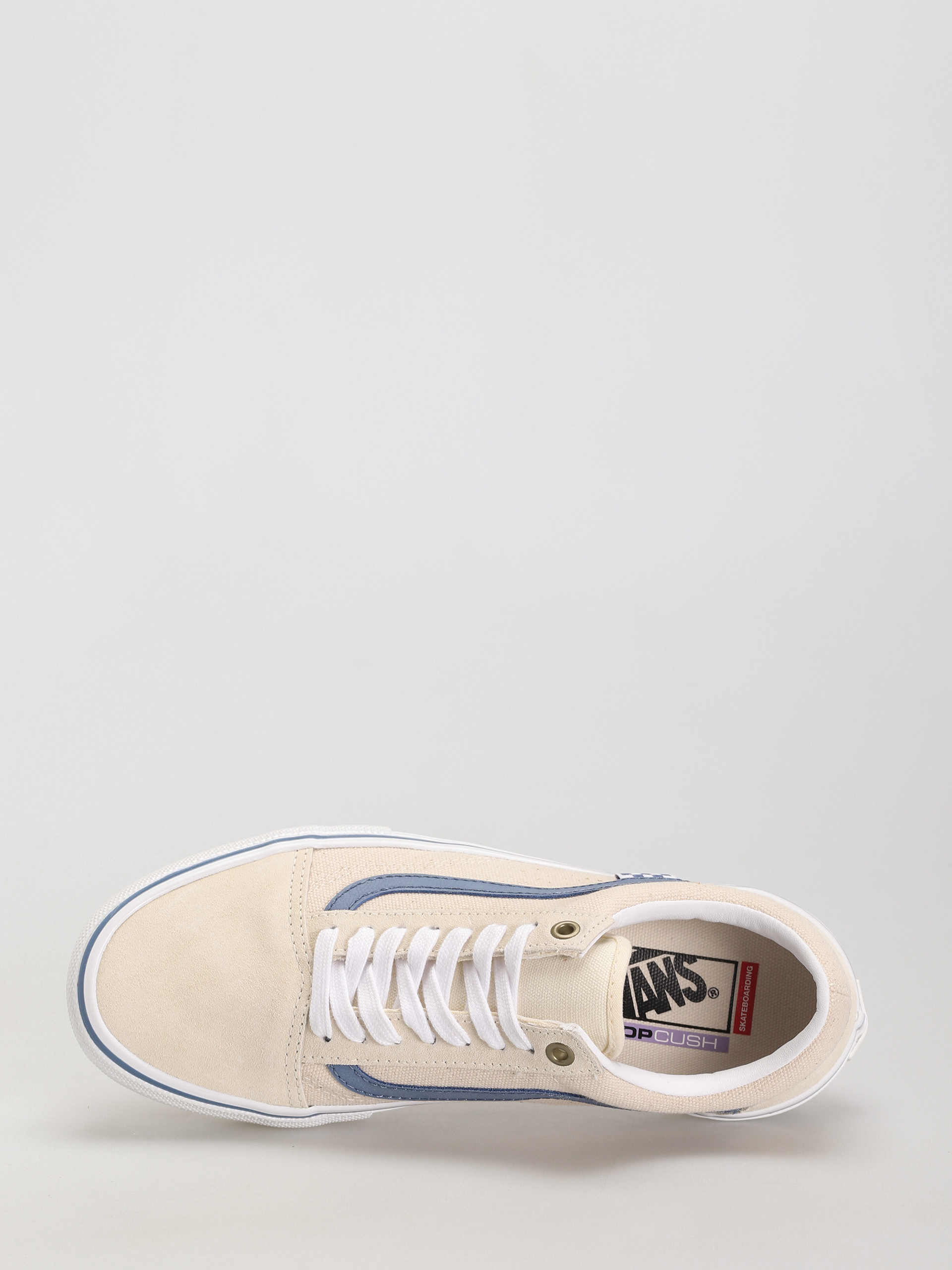 Vans Skate Old Skool Cipők (raw canvas/classic white)