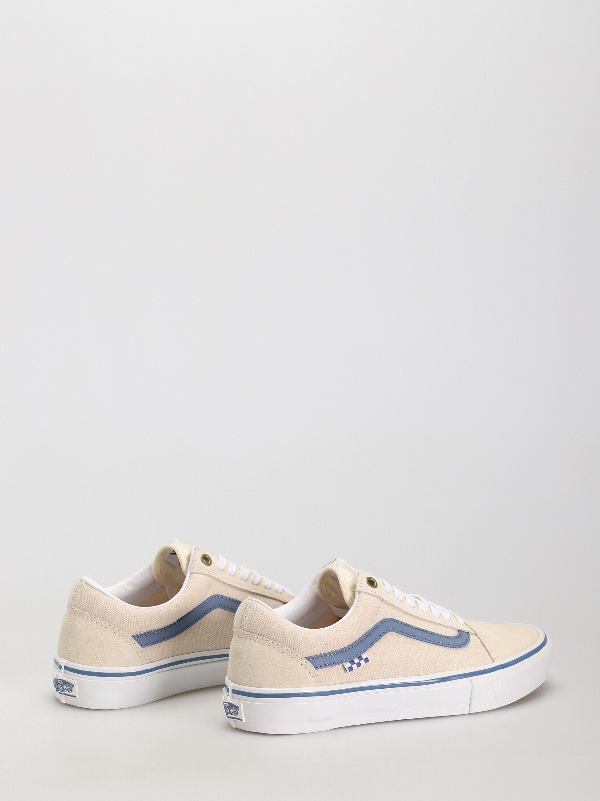Vans Skate Old Skool Cipők (raw canvas/classic white)
