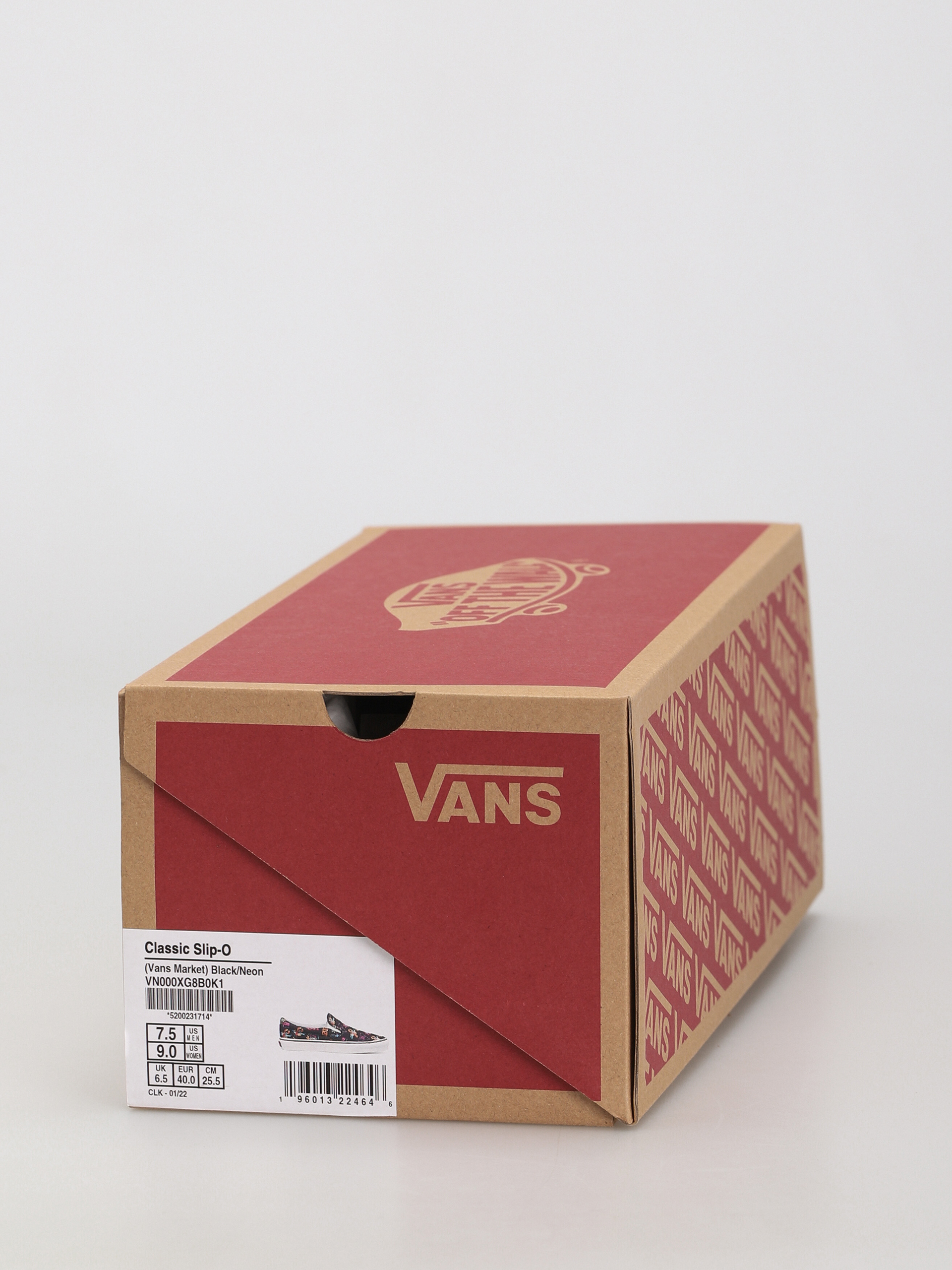 Vans Classic Slip On Cipők (vans market/black/neon)