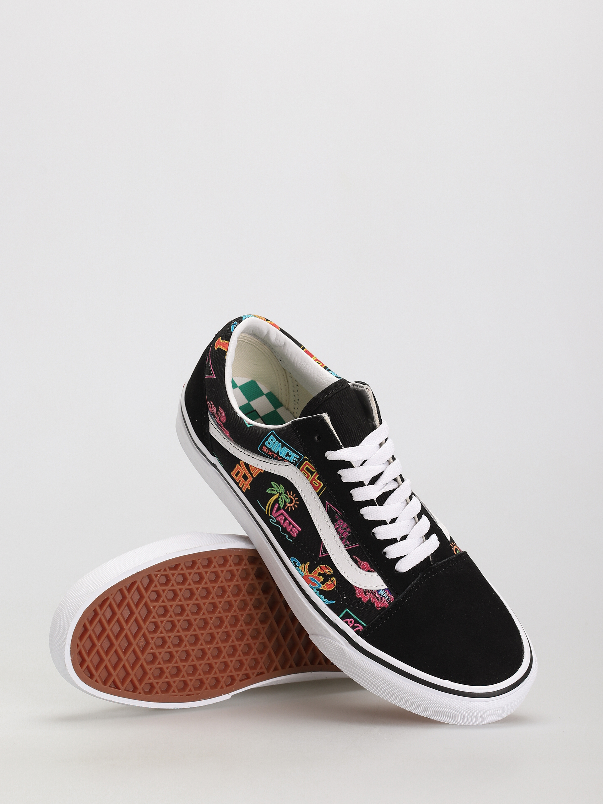 Vans Old Skool Cipők (vans market/black/neon)