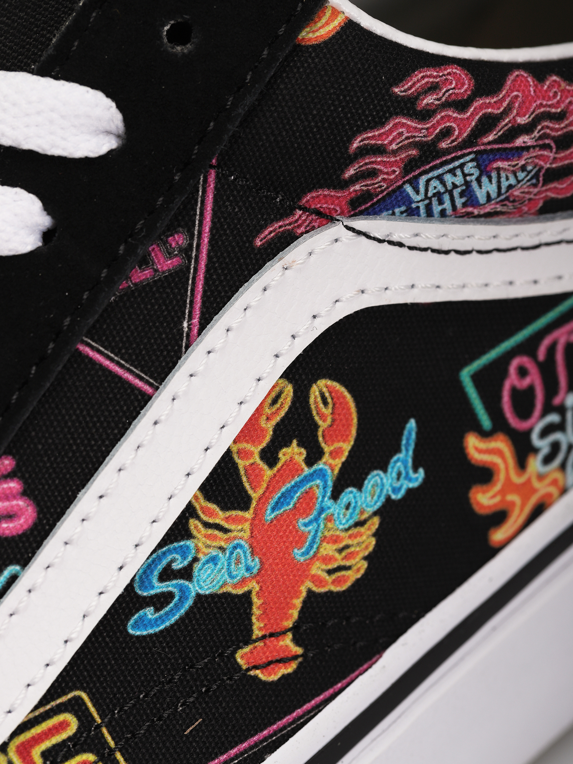 Vans Old Skool Cipők (vans market/black/neon)