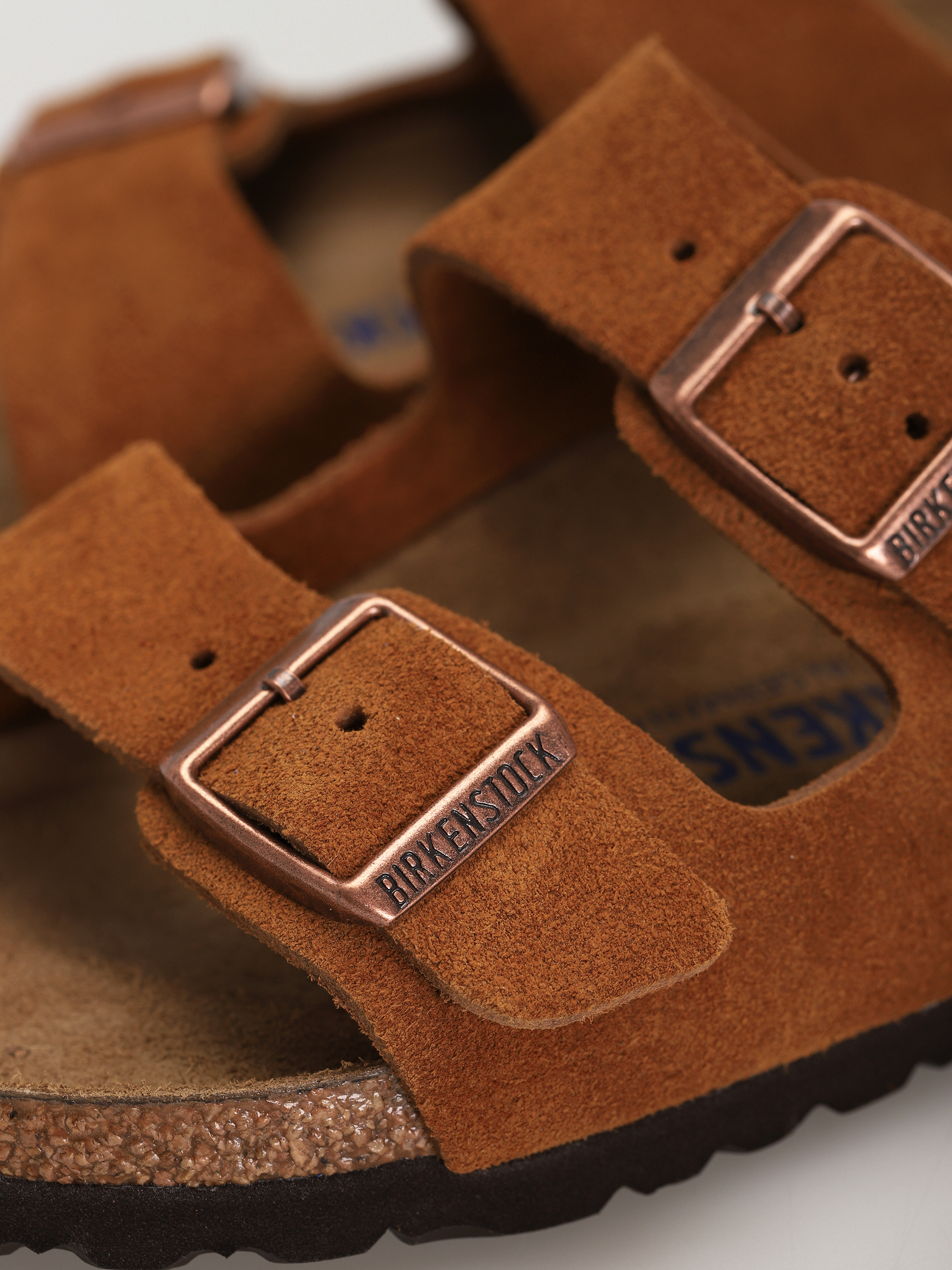 Birkenstock Arizona Sfb Narrow Flip-flop papucsok Wmn (mink suede leather)