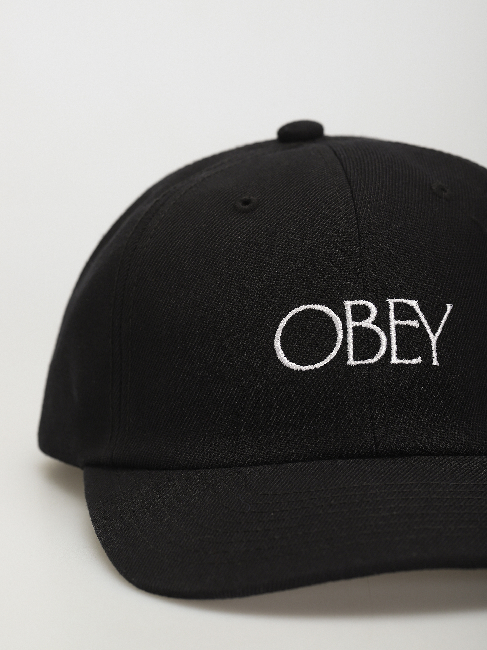 OBEY Bishop 6 Panel Baseball sapka (black)