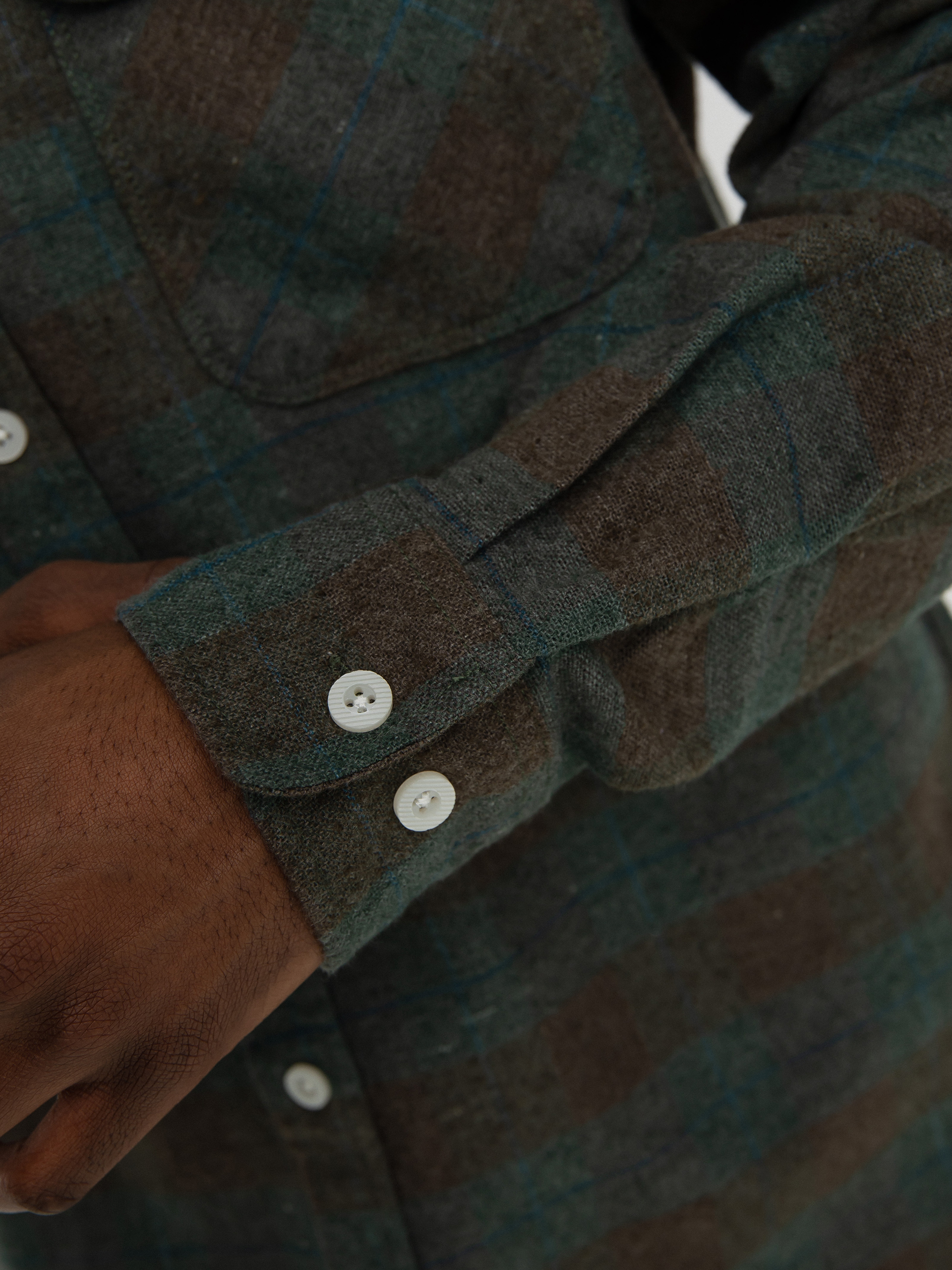 Brixton Bowery Flannel Ls Ing (ocean)