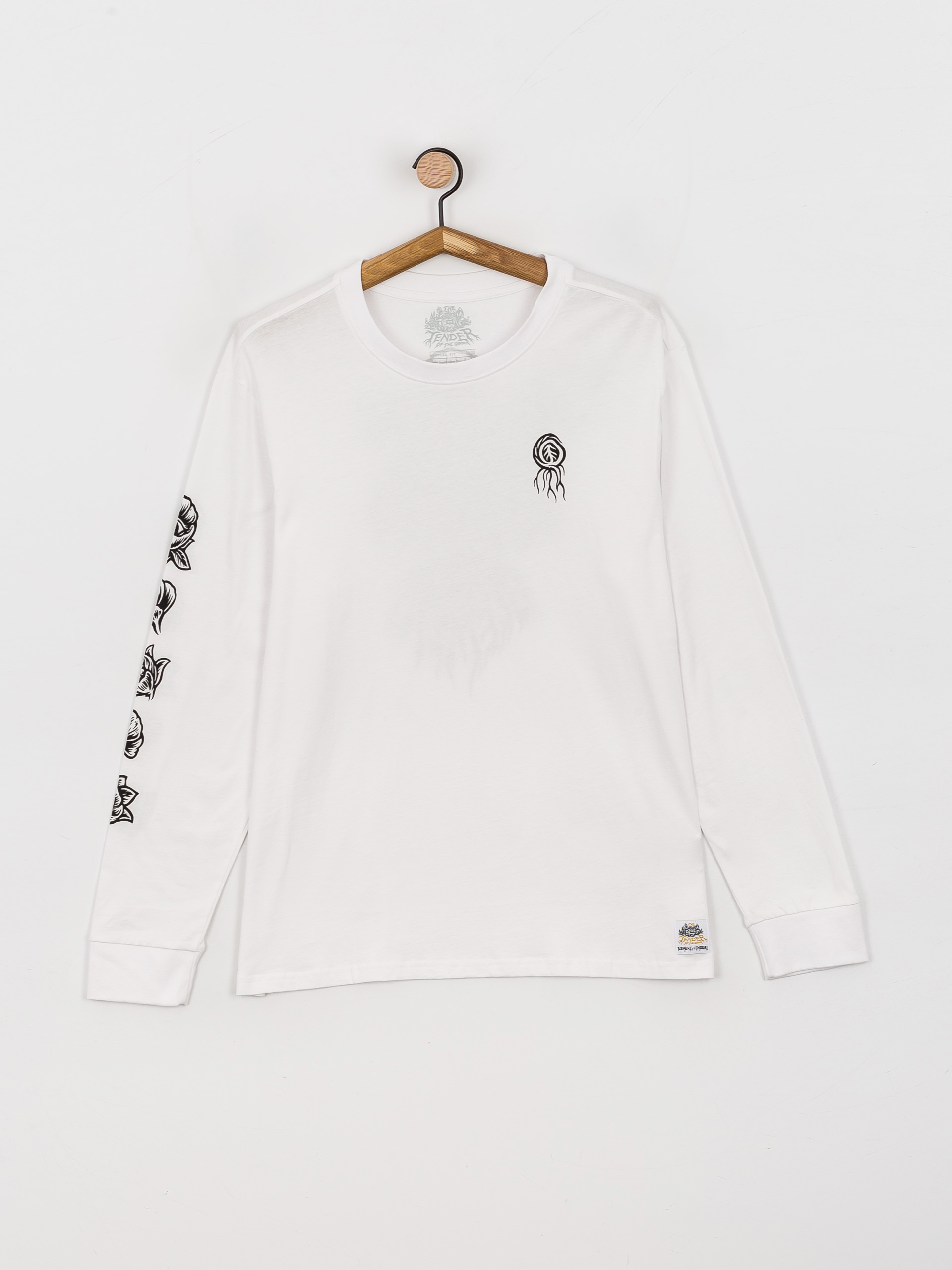 Element Bloom Hosszú ujjú felső (optic white)