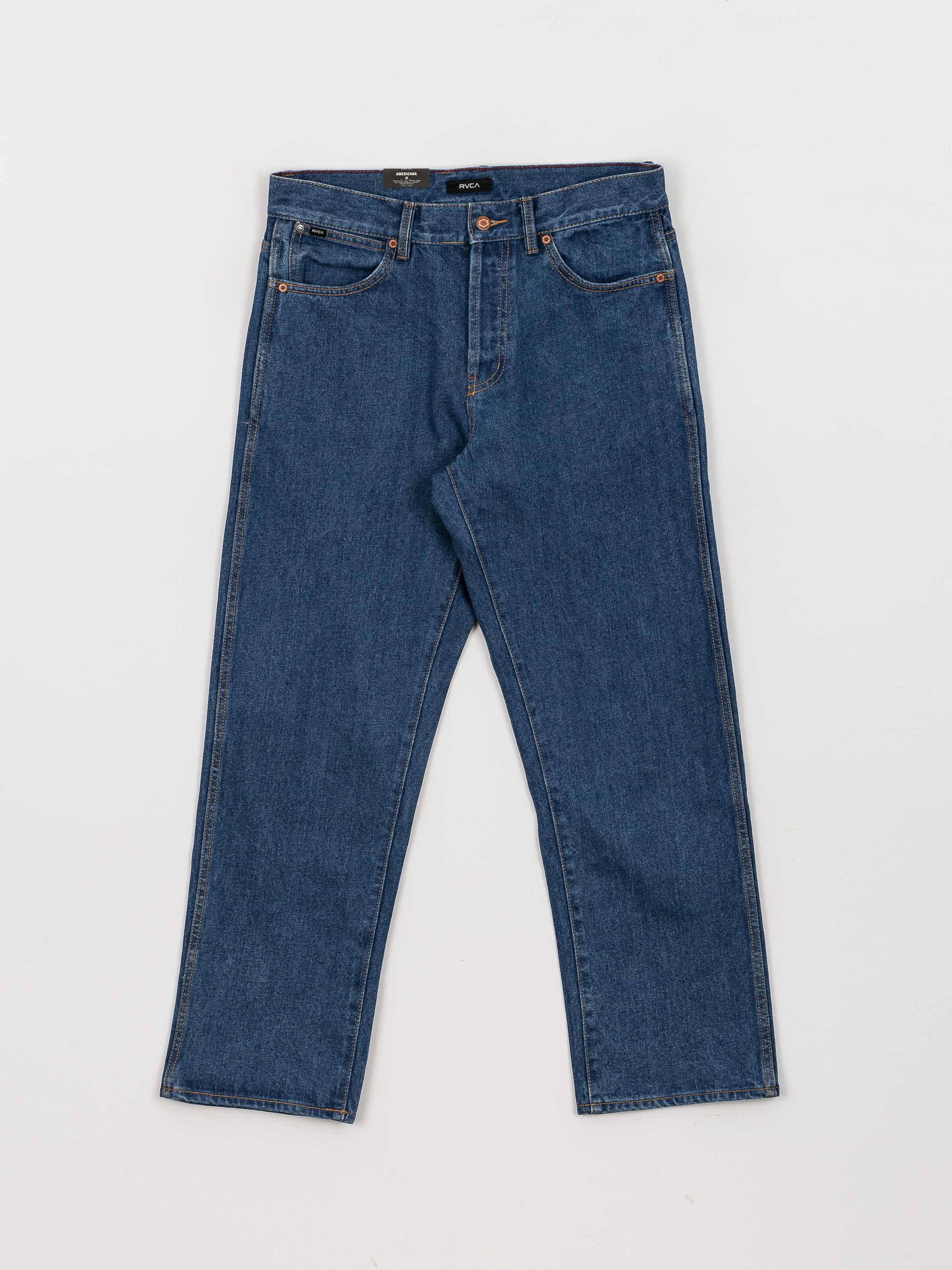 RVCA Americana Denim Kisnadrág (blue collar)