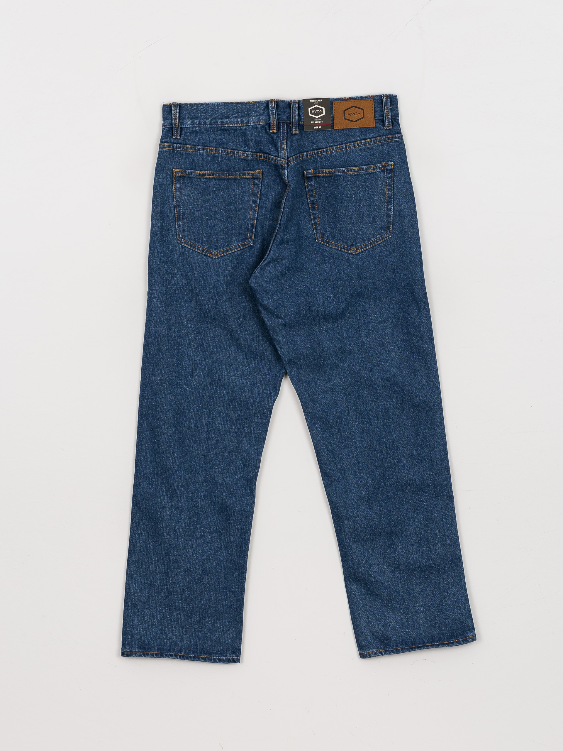 RVCA Americana Denim Kisnadrág (blue collar)