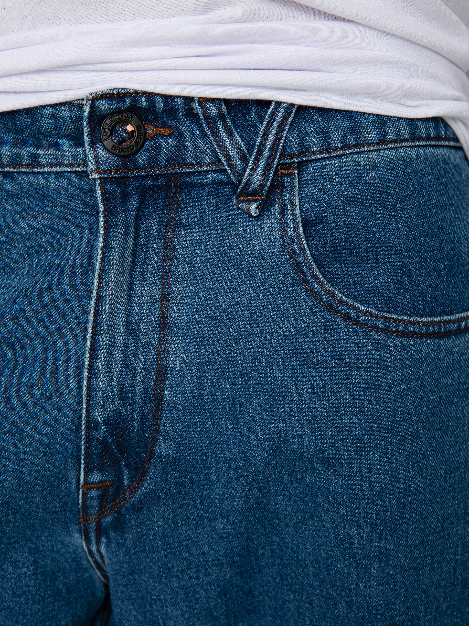 Volcom Billow Kisnadrág (oliver mid blue)