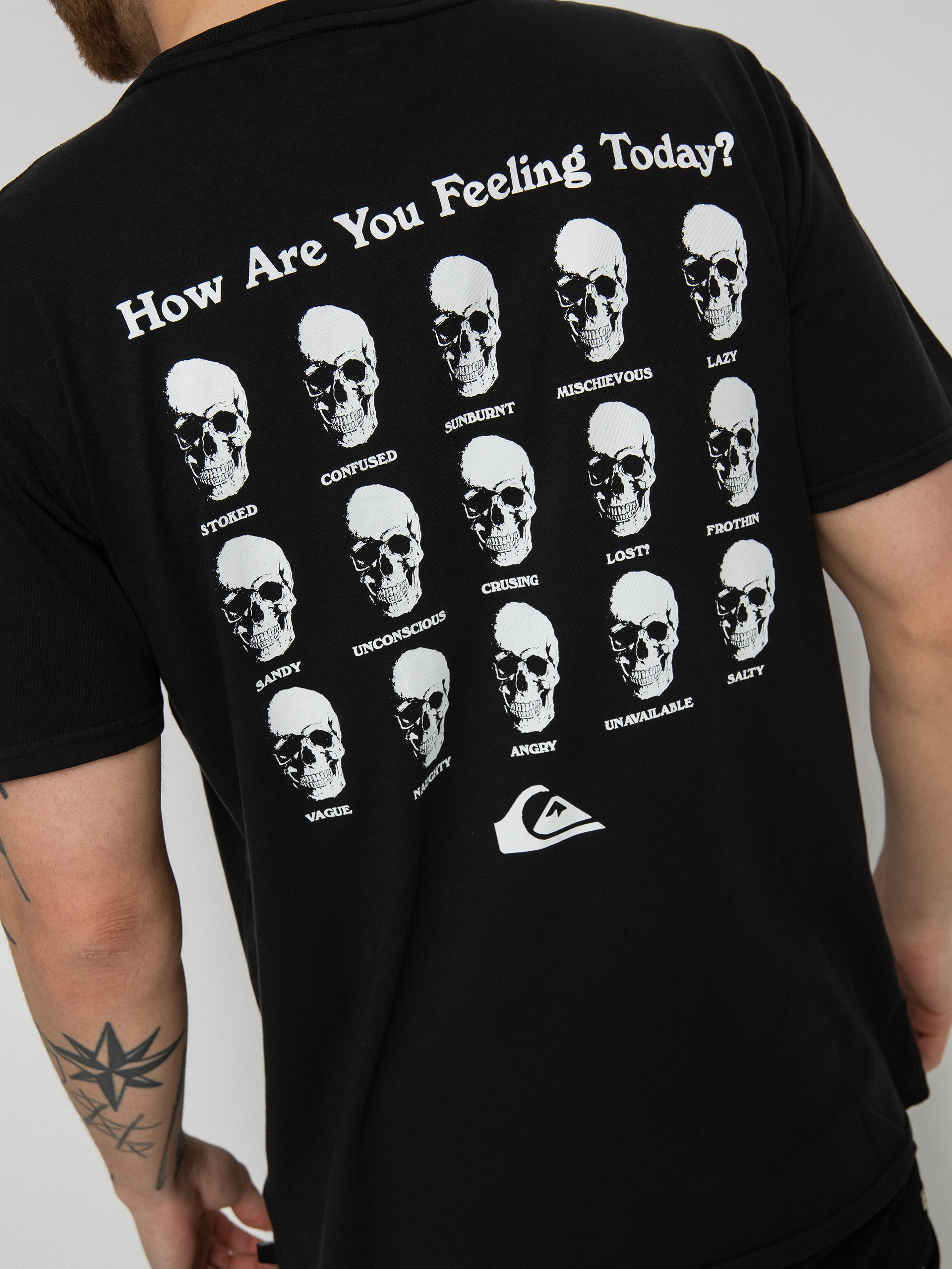 Quiksilver How Are You Feeling póló (black)