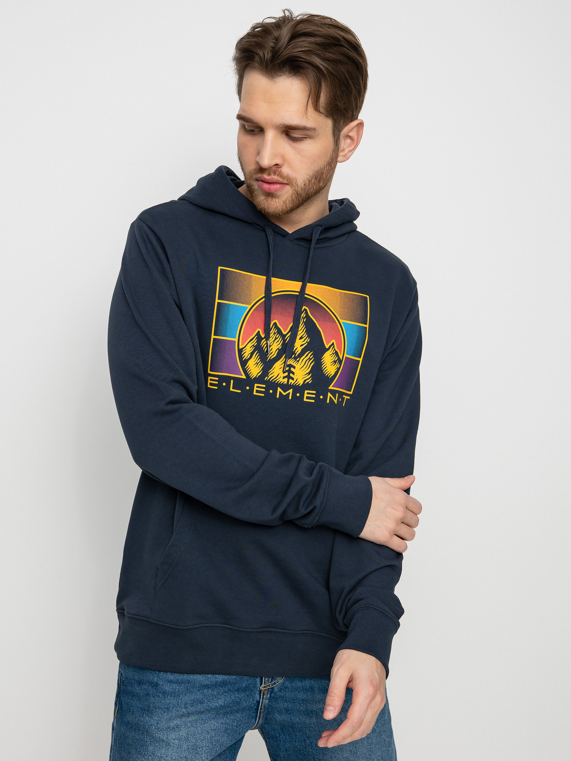 Element z kapturem Palazzo Pulóver (eclipse navy)