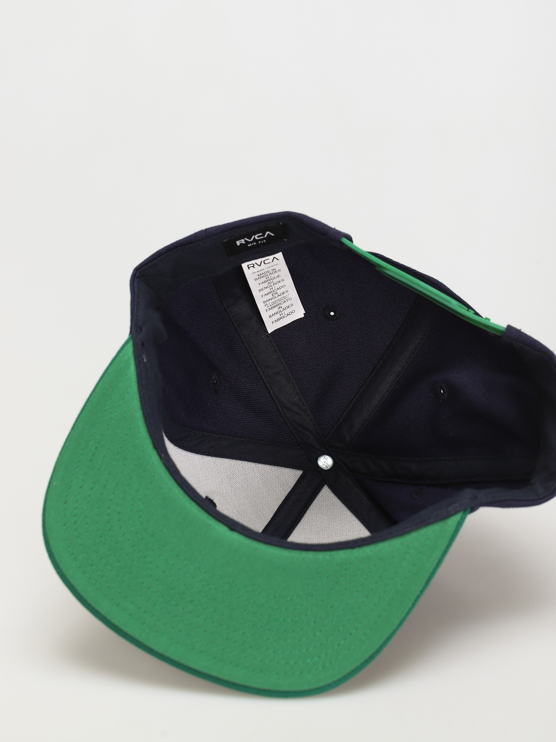RVCA Rvca Twill Snapback Baseball sapka (navy/green)
