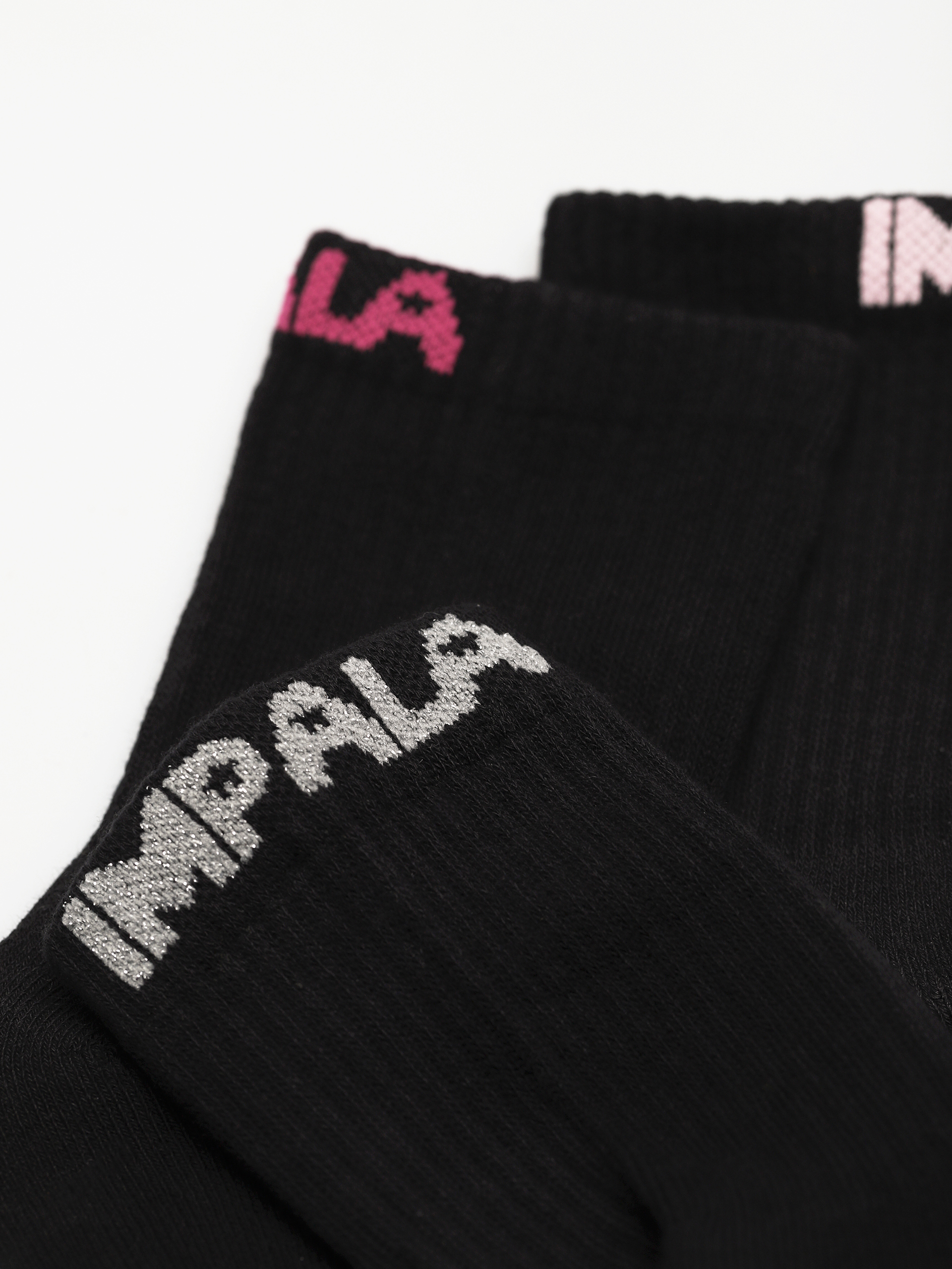 Impala Everyday Sock 3Pk Zokni Wmn (black)