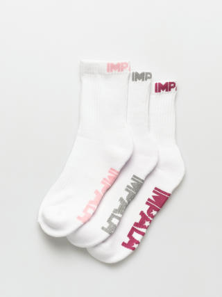 Impala Everyday Sock 3Pk Zokni Wmn (white)