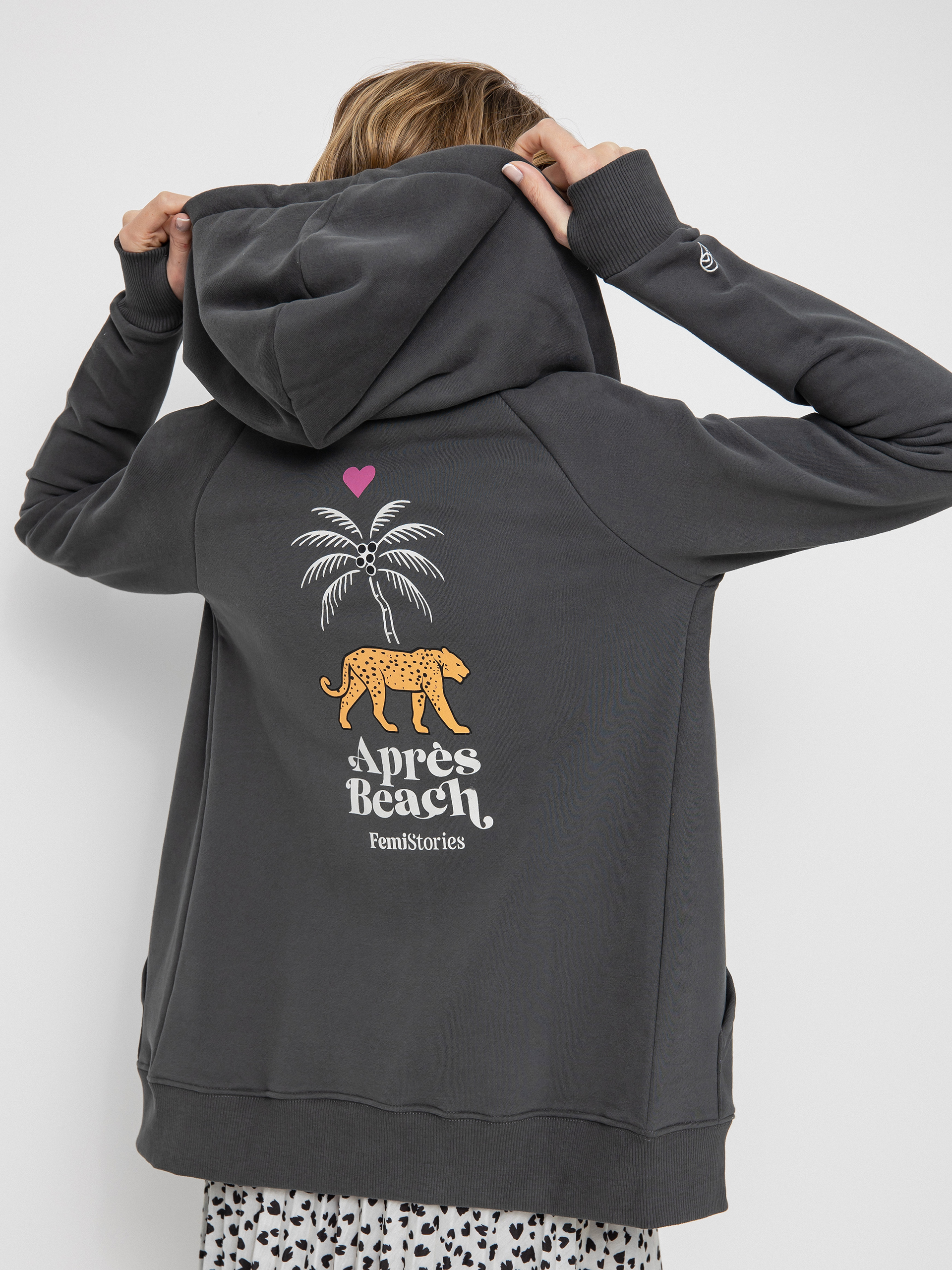 Femi Stories Harun ZHD Kapucnis pulóver Wmn (grf)