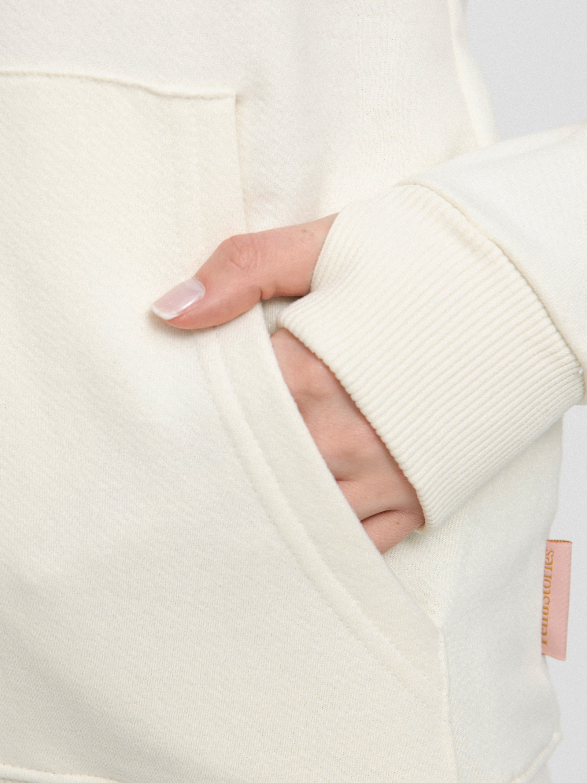 Femi Stories Bloom ZHD Kapucnis pulóver Wmn (ecr)