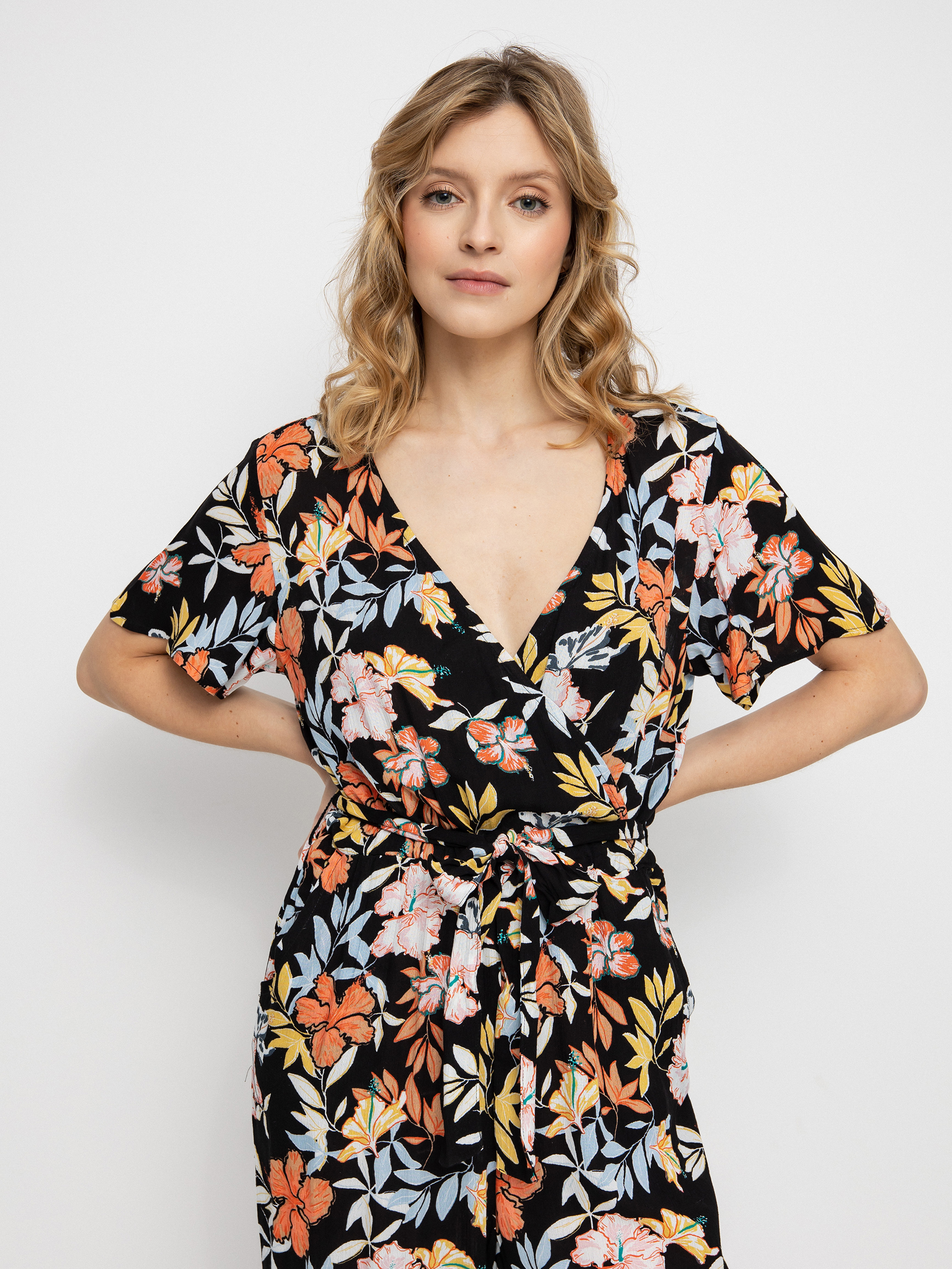 Női Roxy Dawn Shades Teniszruha (anthracite island vibes)