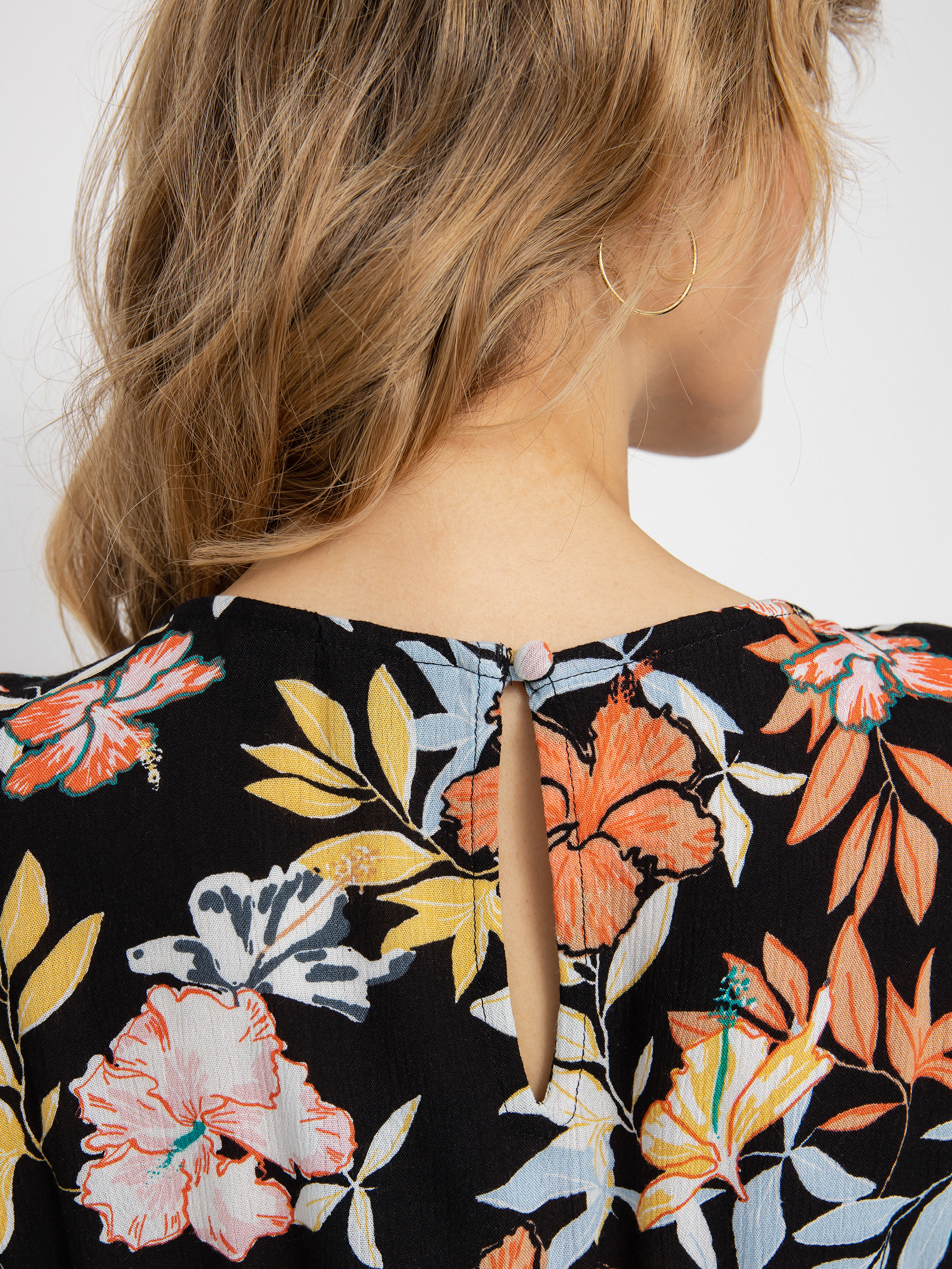 Női Roxy Dawn Shades Teniszruha (anthracite island vibes)