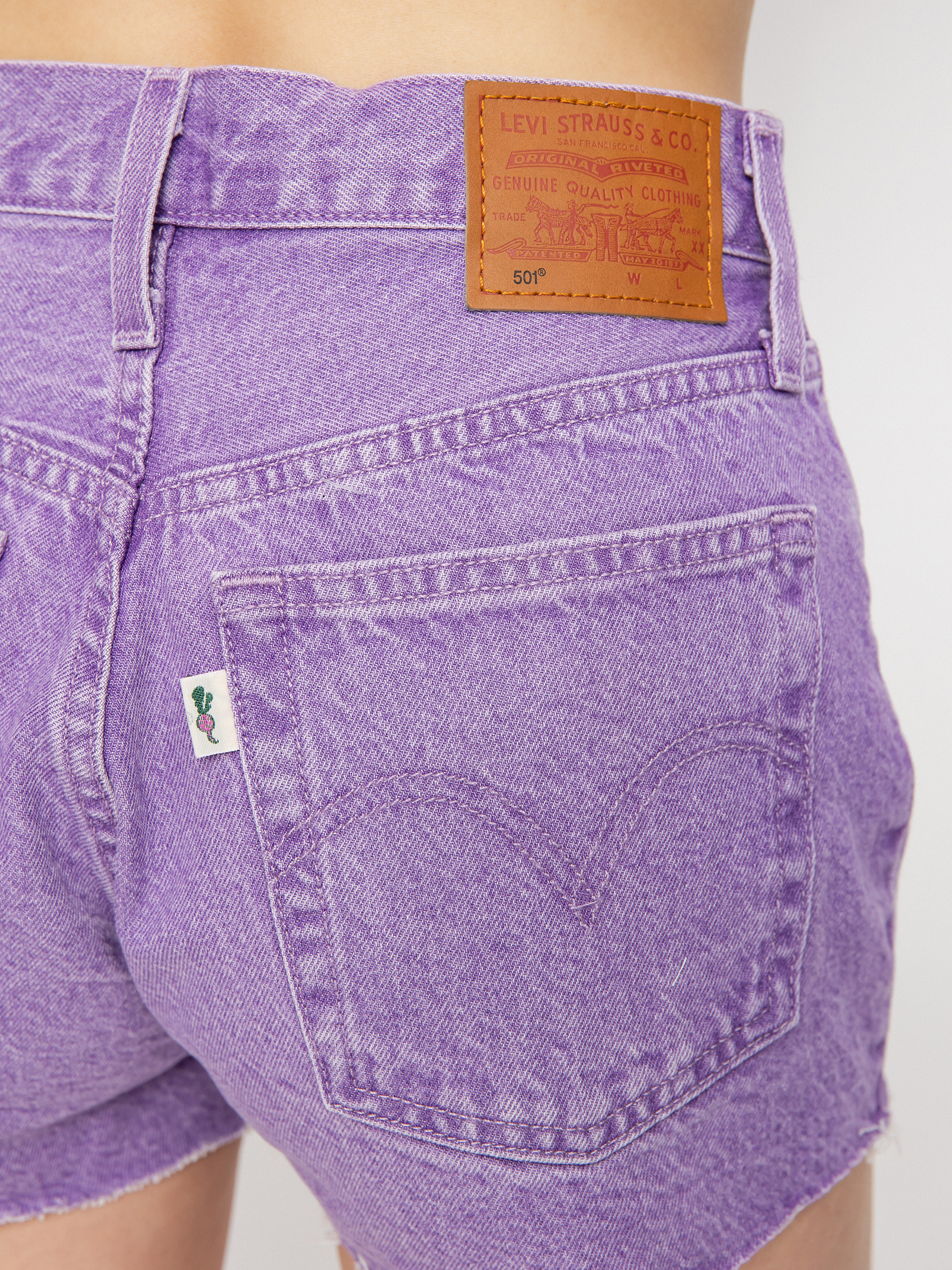 Levi's® 501 Original Short Rövidnadrág Wmn (botanical lavender)