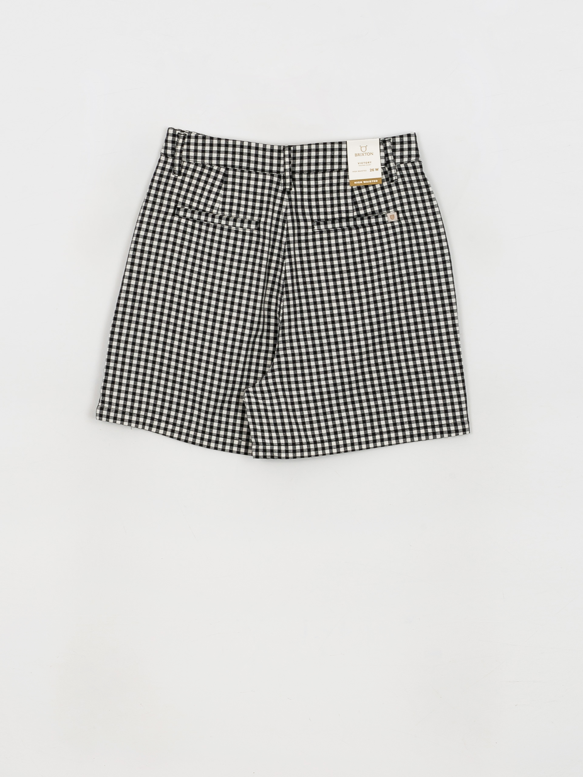 Brixton Victory Trouser Rövidnadrág Wmn (black gingham)