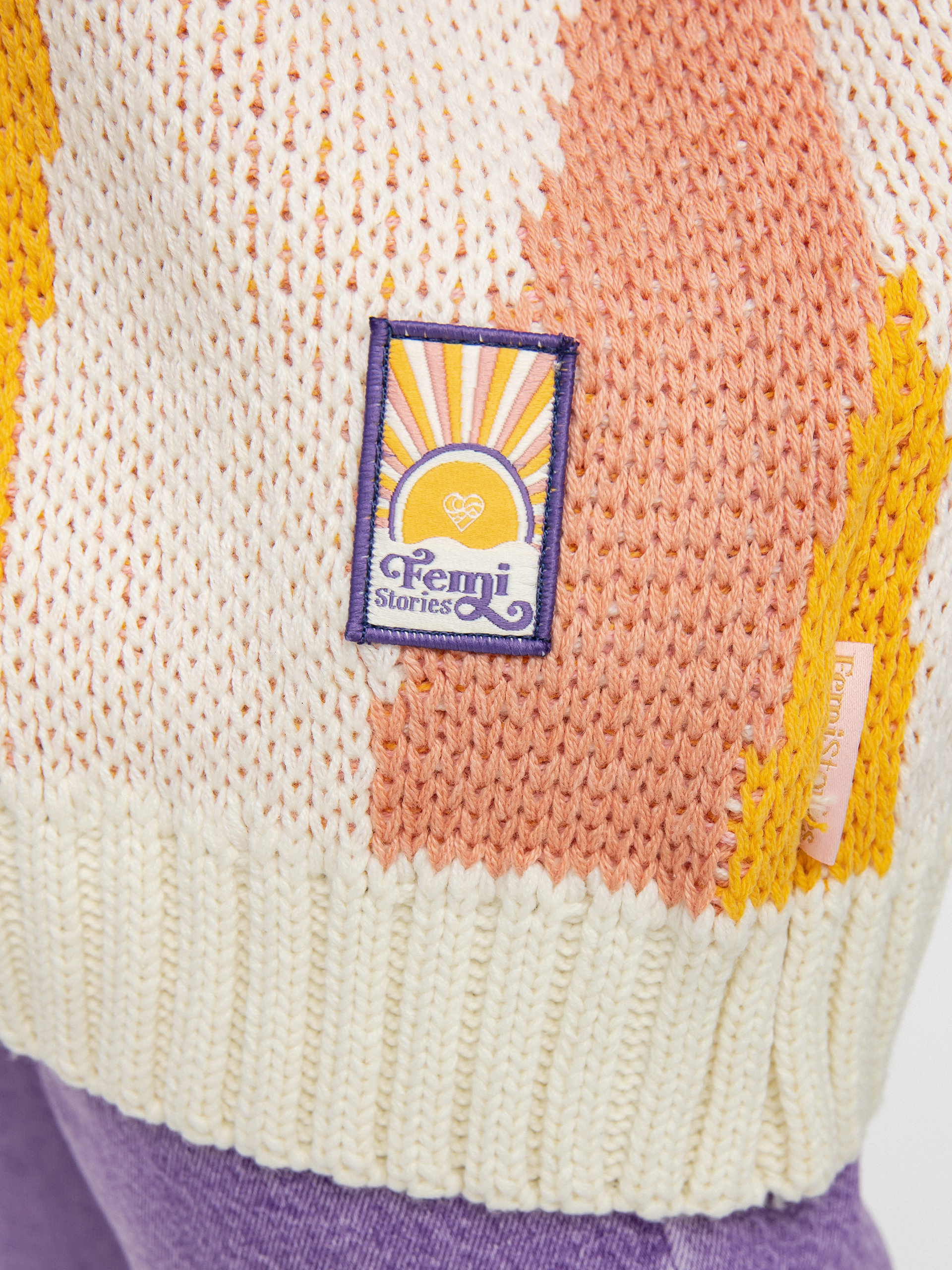 Femi Stories Sky Pulóver Wmn (fts)