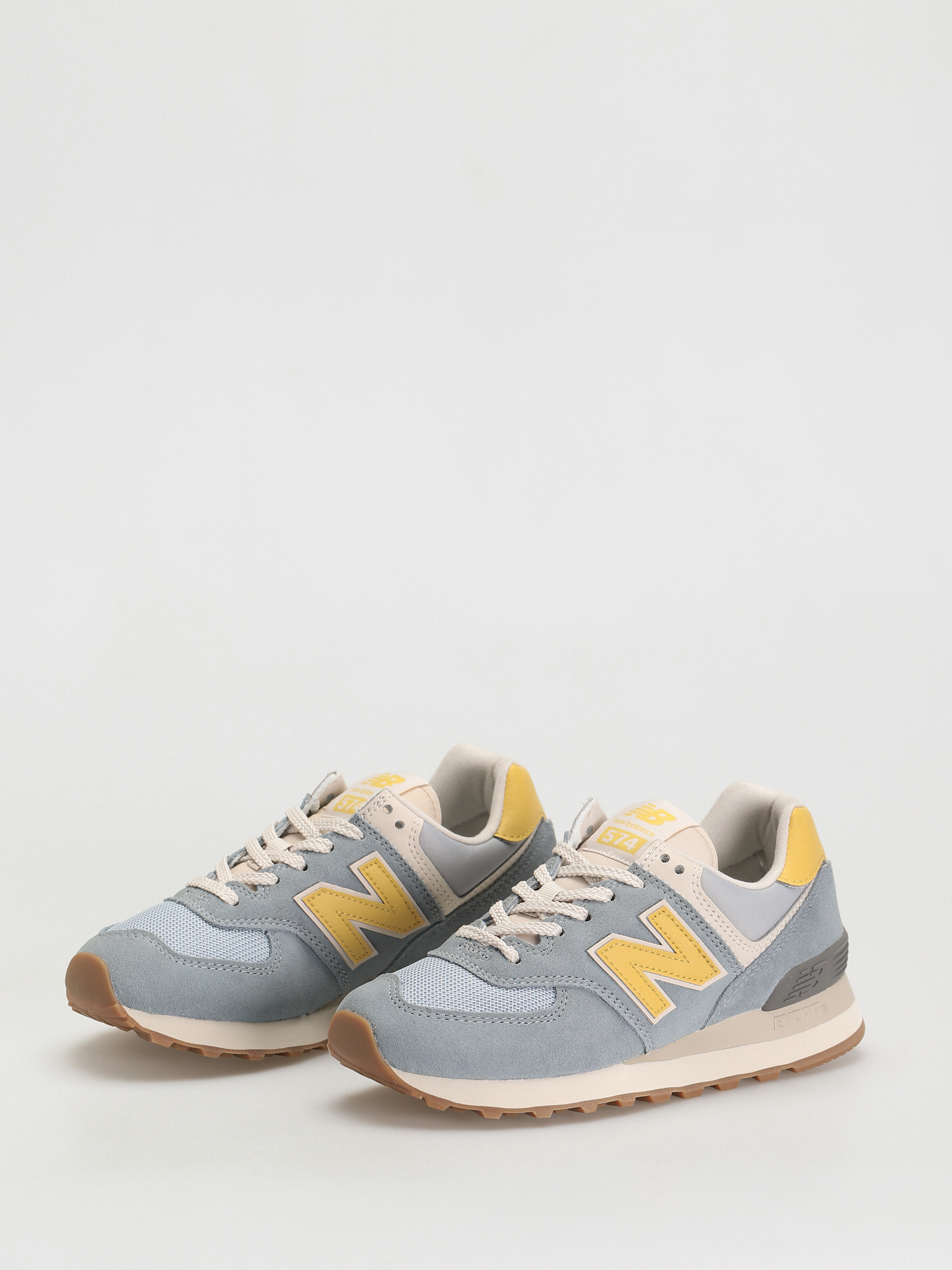 New Balance 574 Cipők Wmn (light slate)