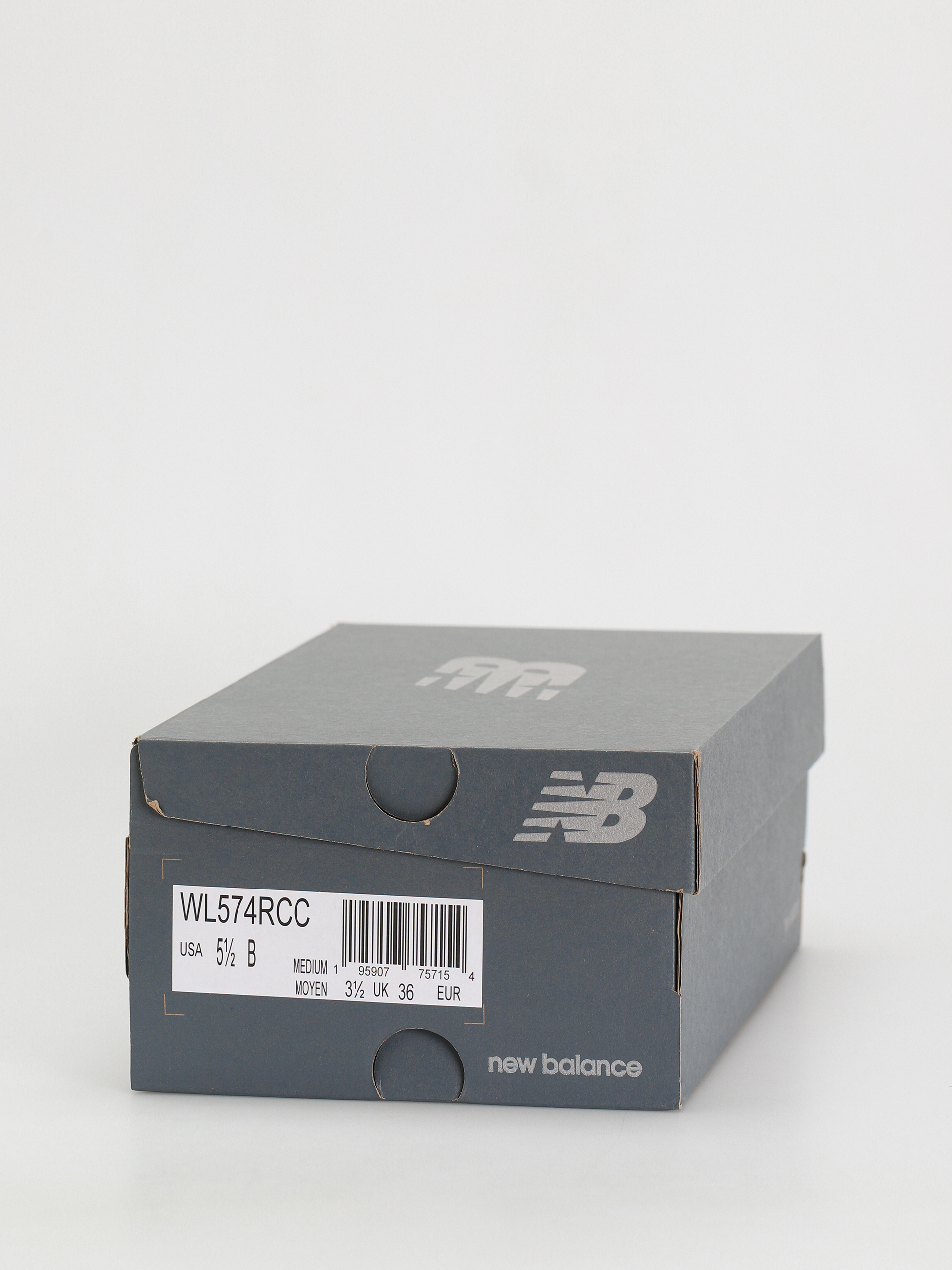 New Balance 574 Cipők Wmn (light slate)