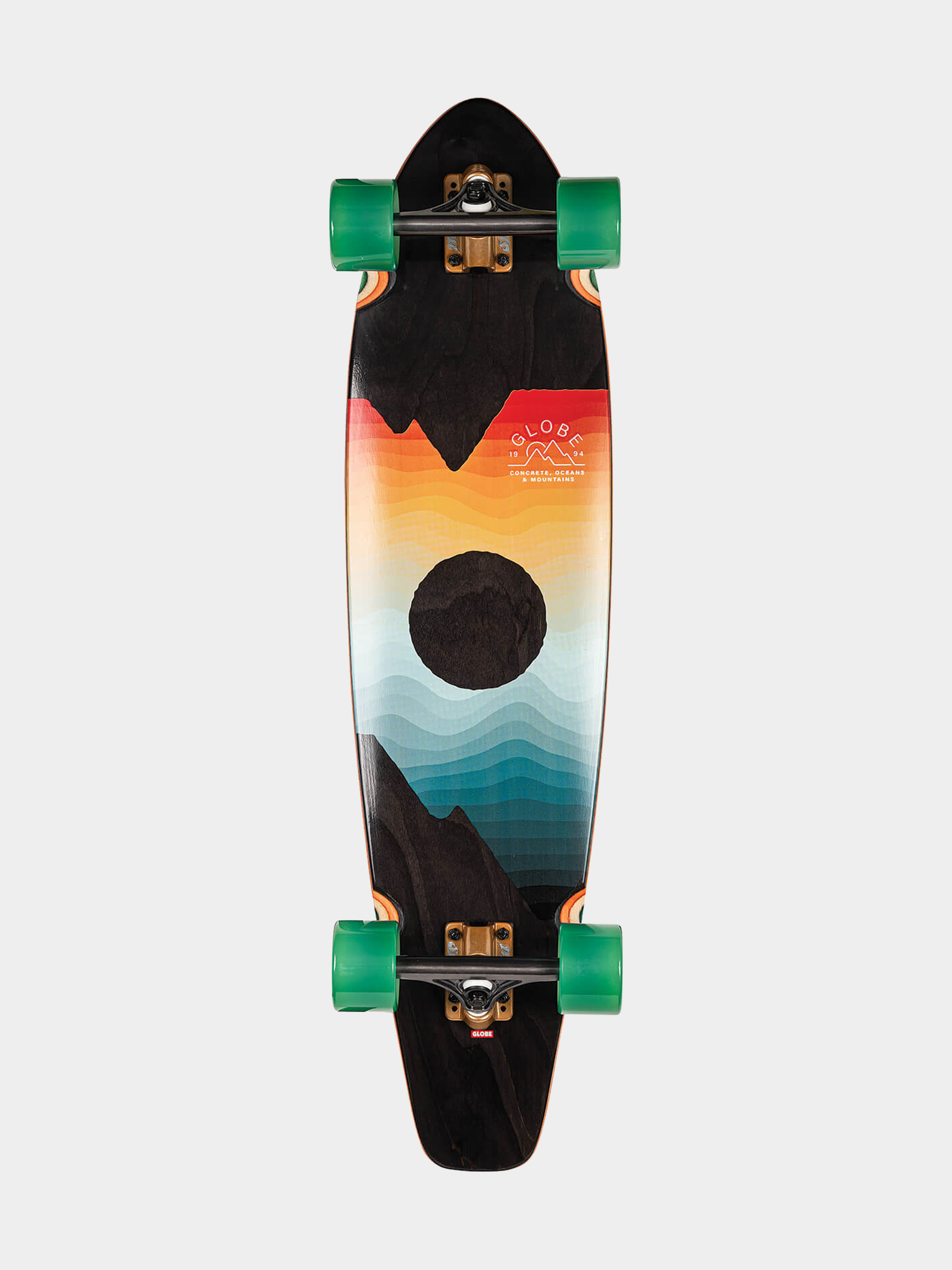 Globe Arcadia Longboard (black maple/chromeset)