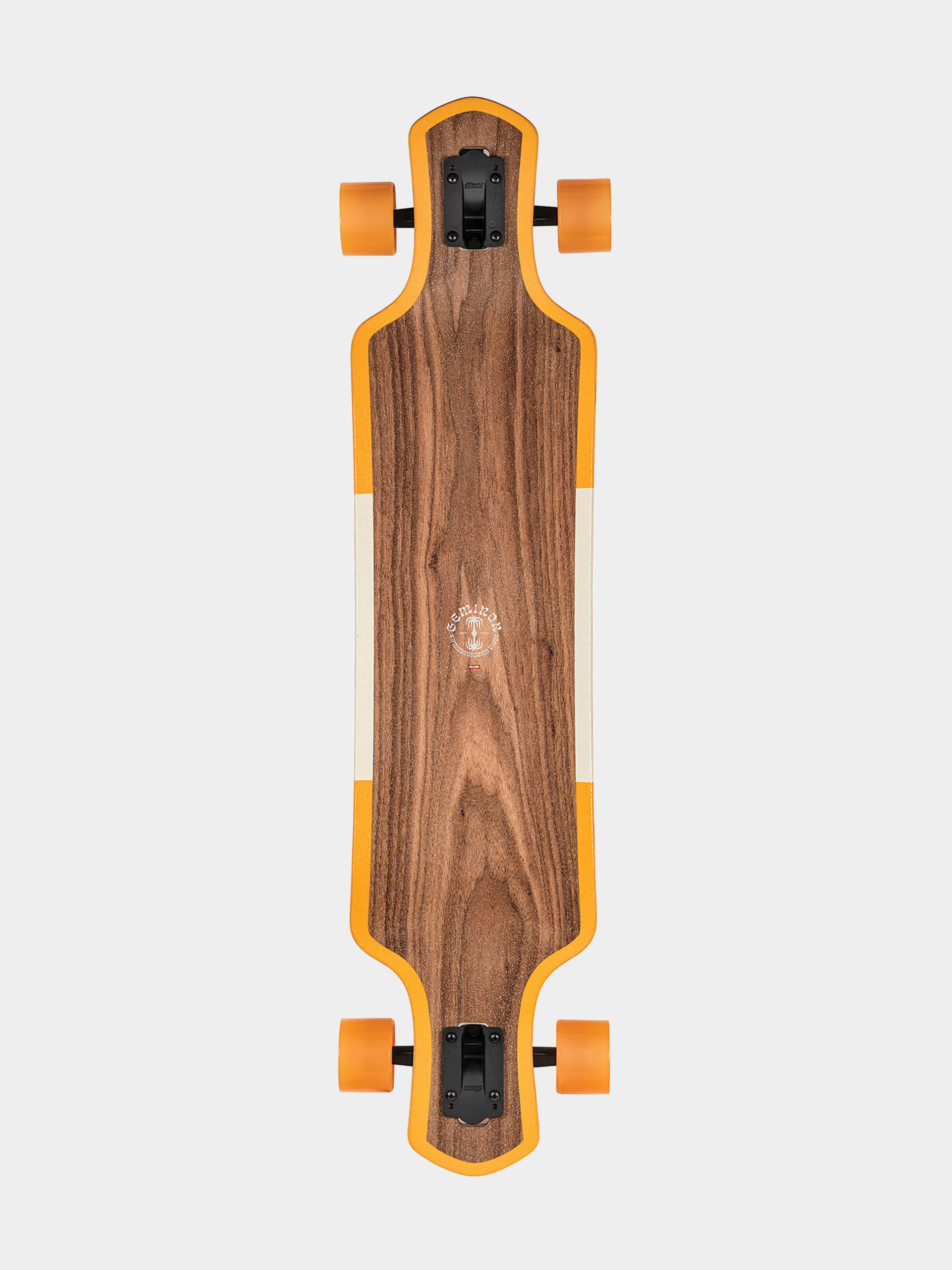 Globe Geminon 40 Rock Longboard (walnut/monstera)