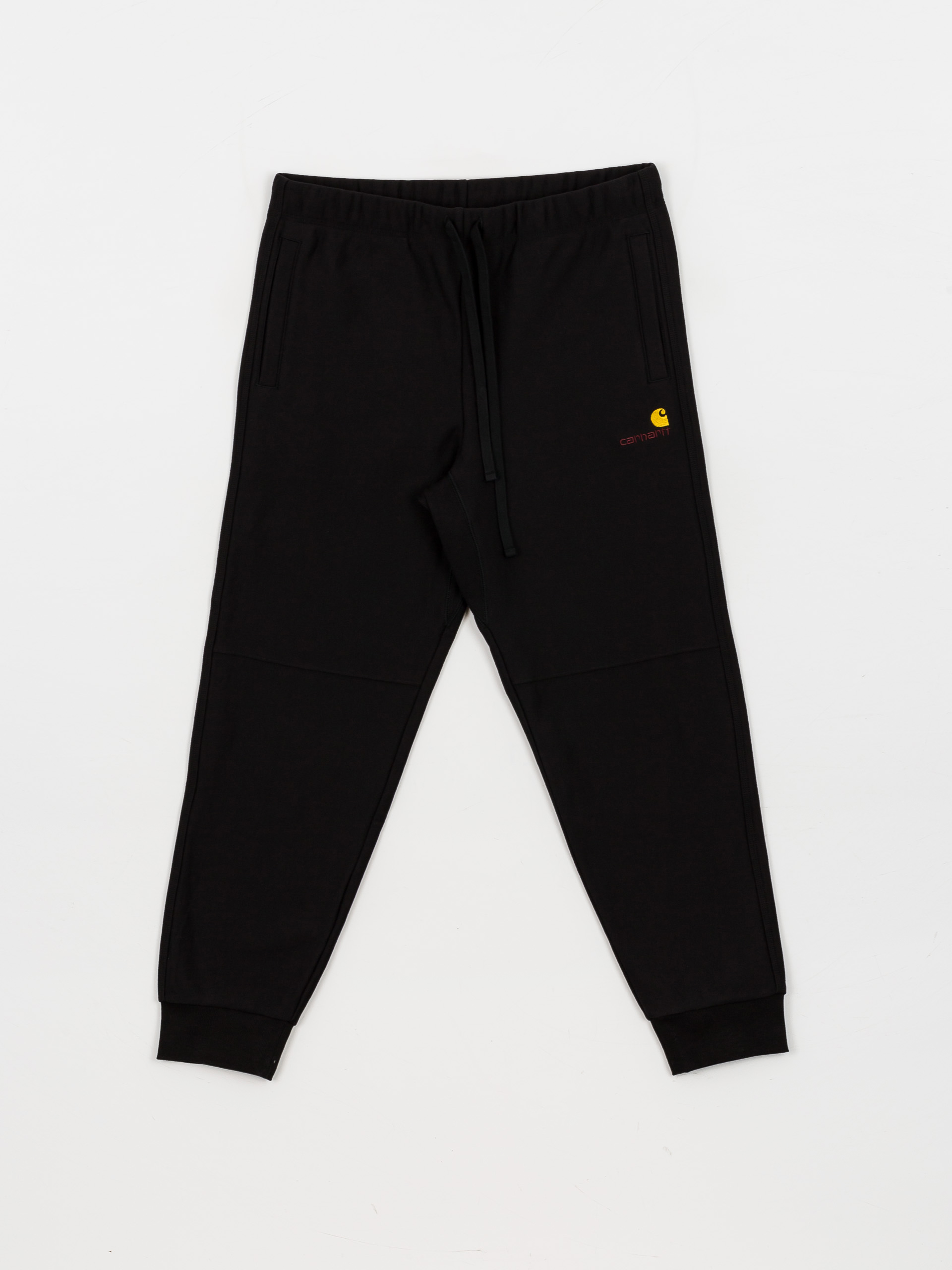 Carhartt WIP American Script Jogging Kisnadrág (black)