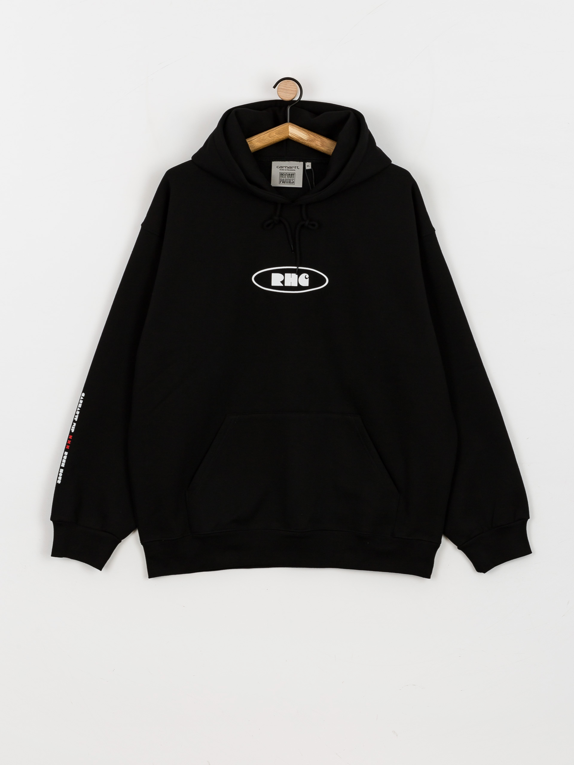 Carhartt WIP X Relevant Parties Vol 2 Rush Hour HD Kapucnis pulóver (black/white)