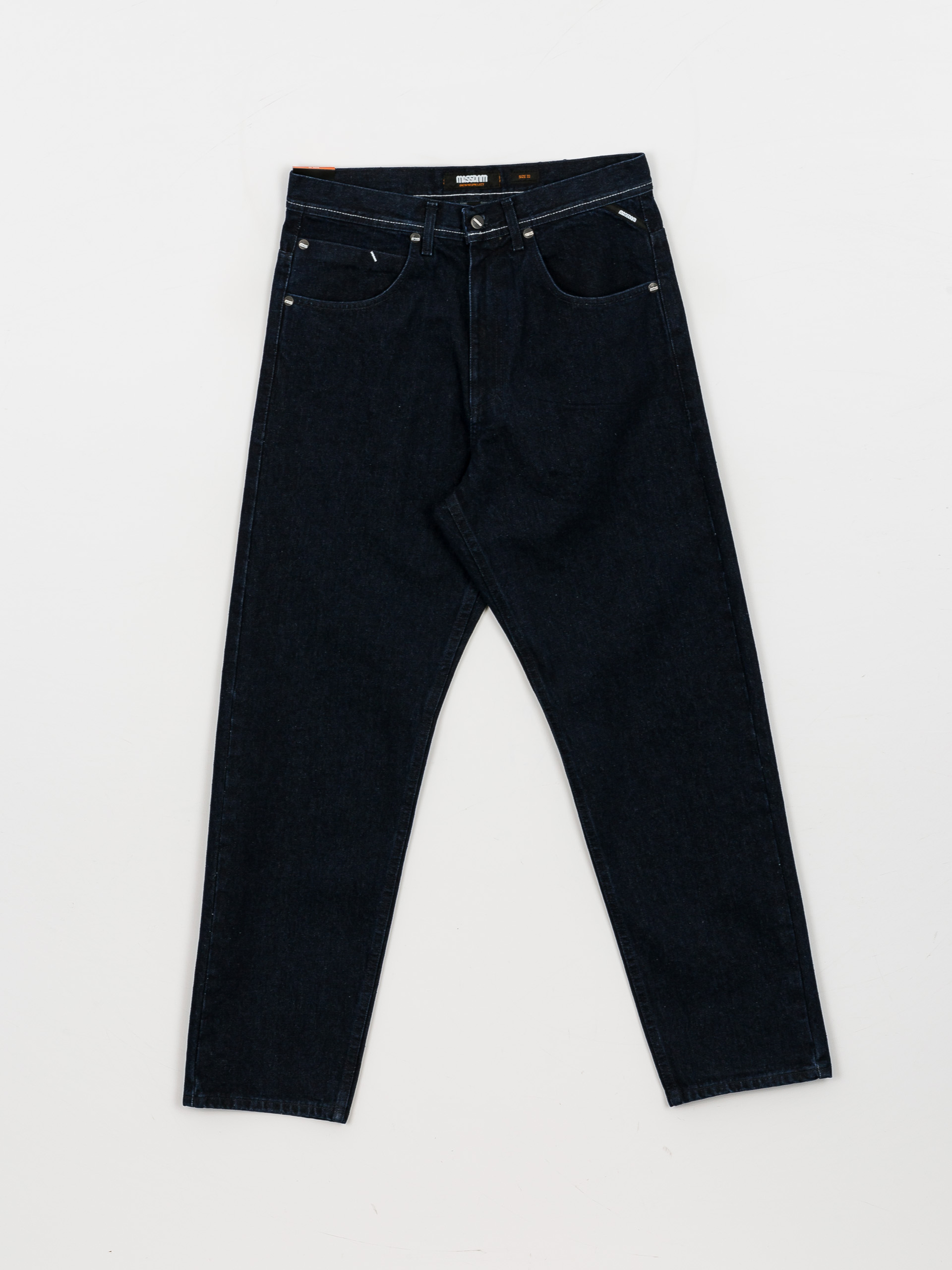 MassDnm Craft Jeans Baggy Fit Kisnadrág (dark blue)