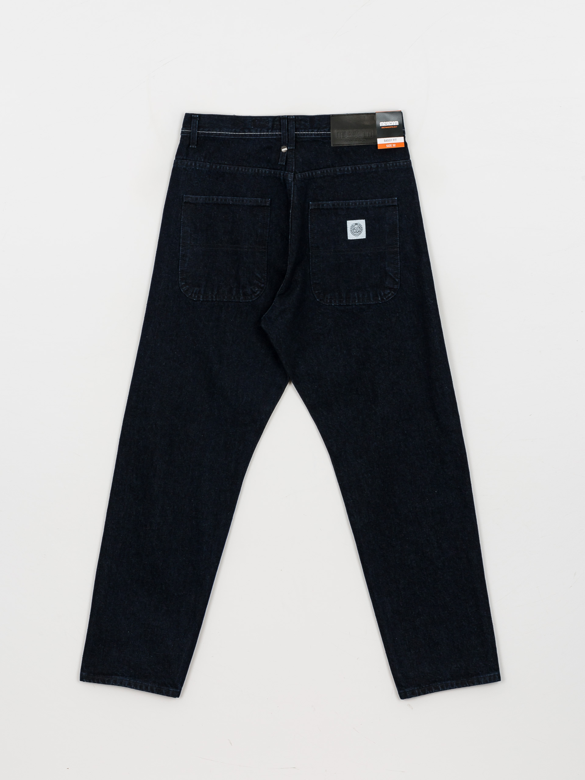 MassDnm Craft Jeans Baggy Fit Kisnadrág (dark blue)
