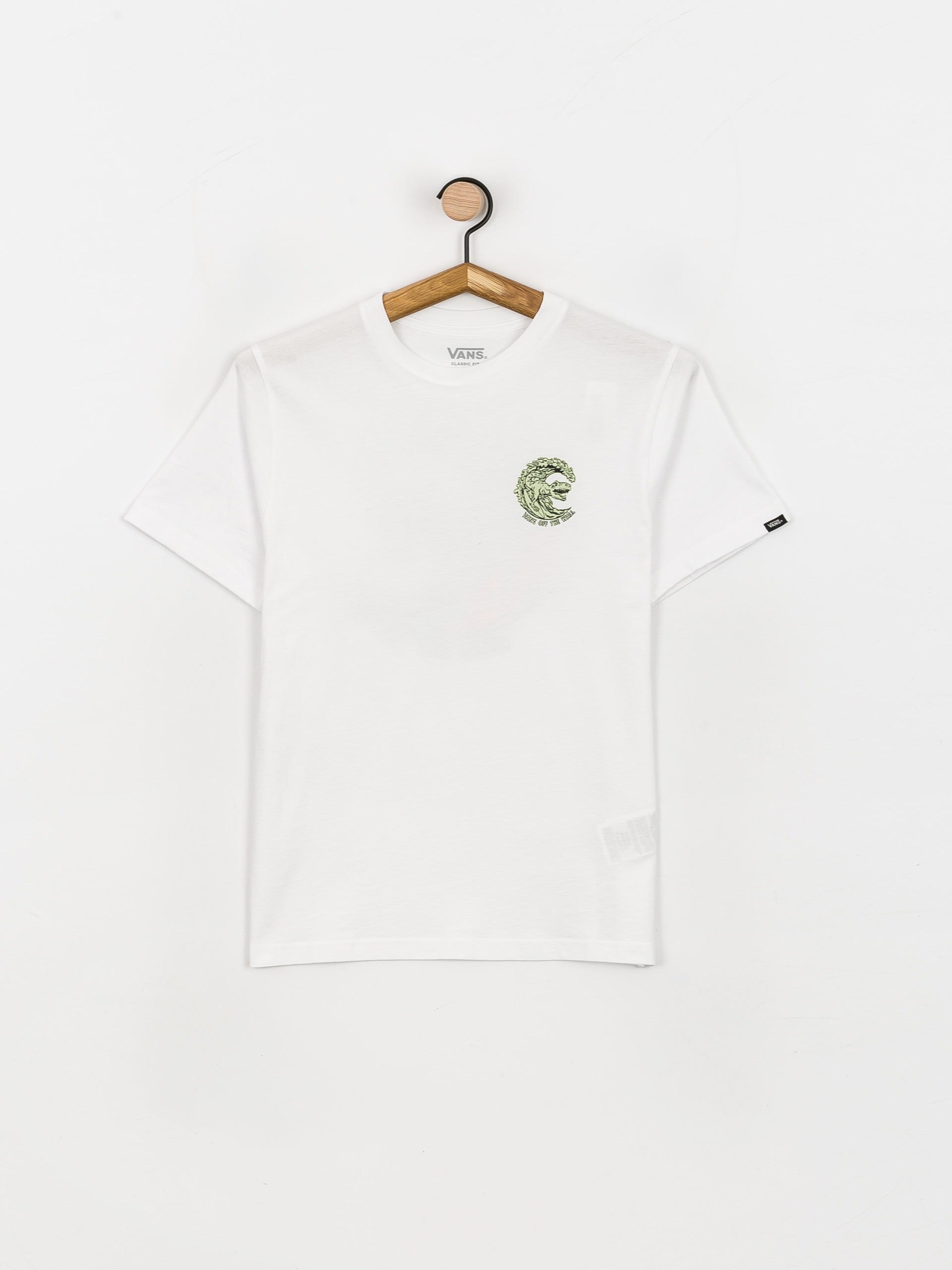 Vans Off The Wall Surf Dino JR Póló (white)