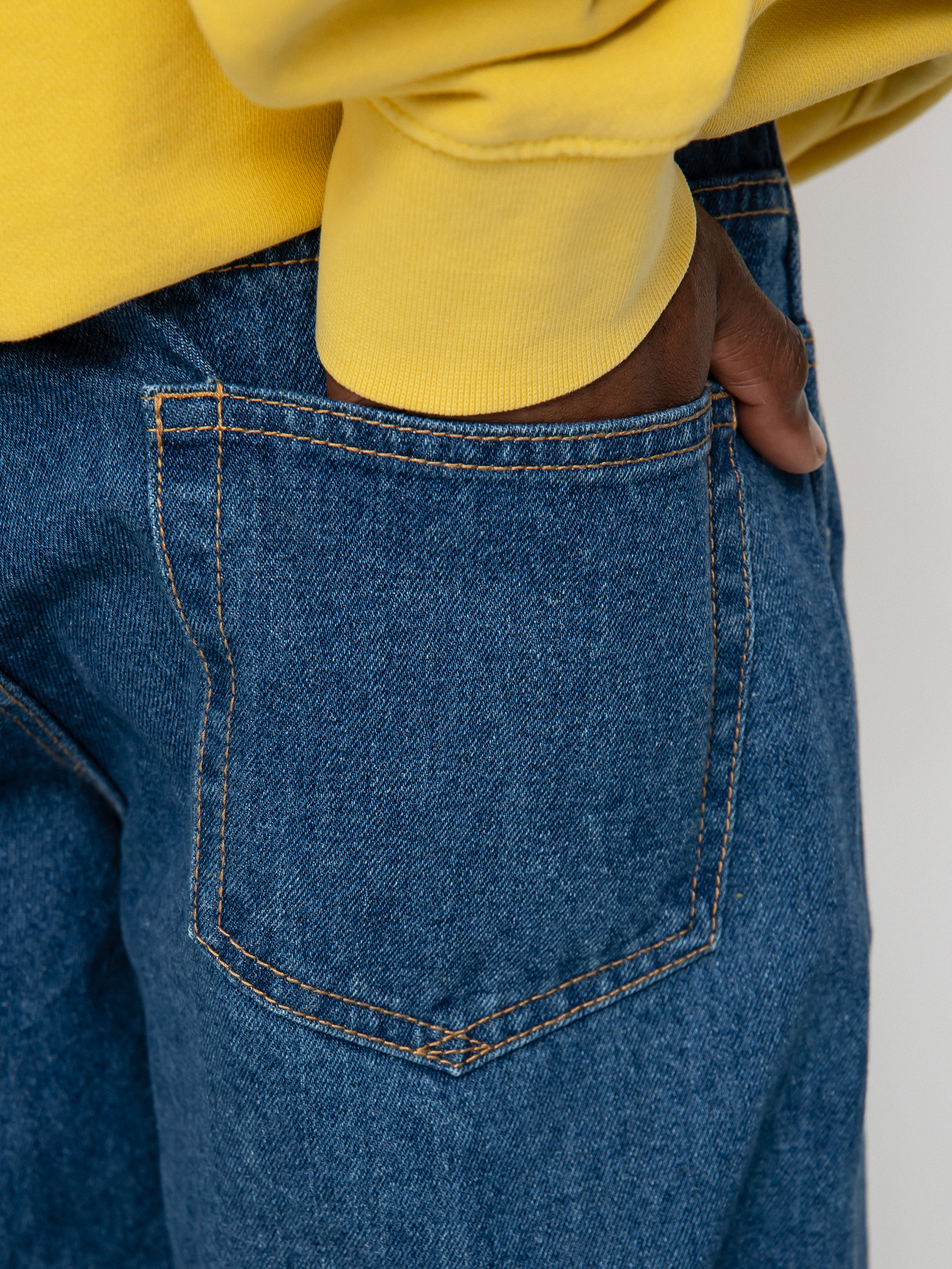 RVCA Americana Denim Kisnadrág (blue collar)