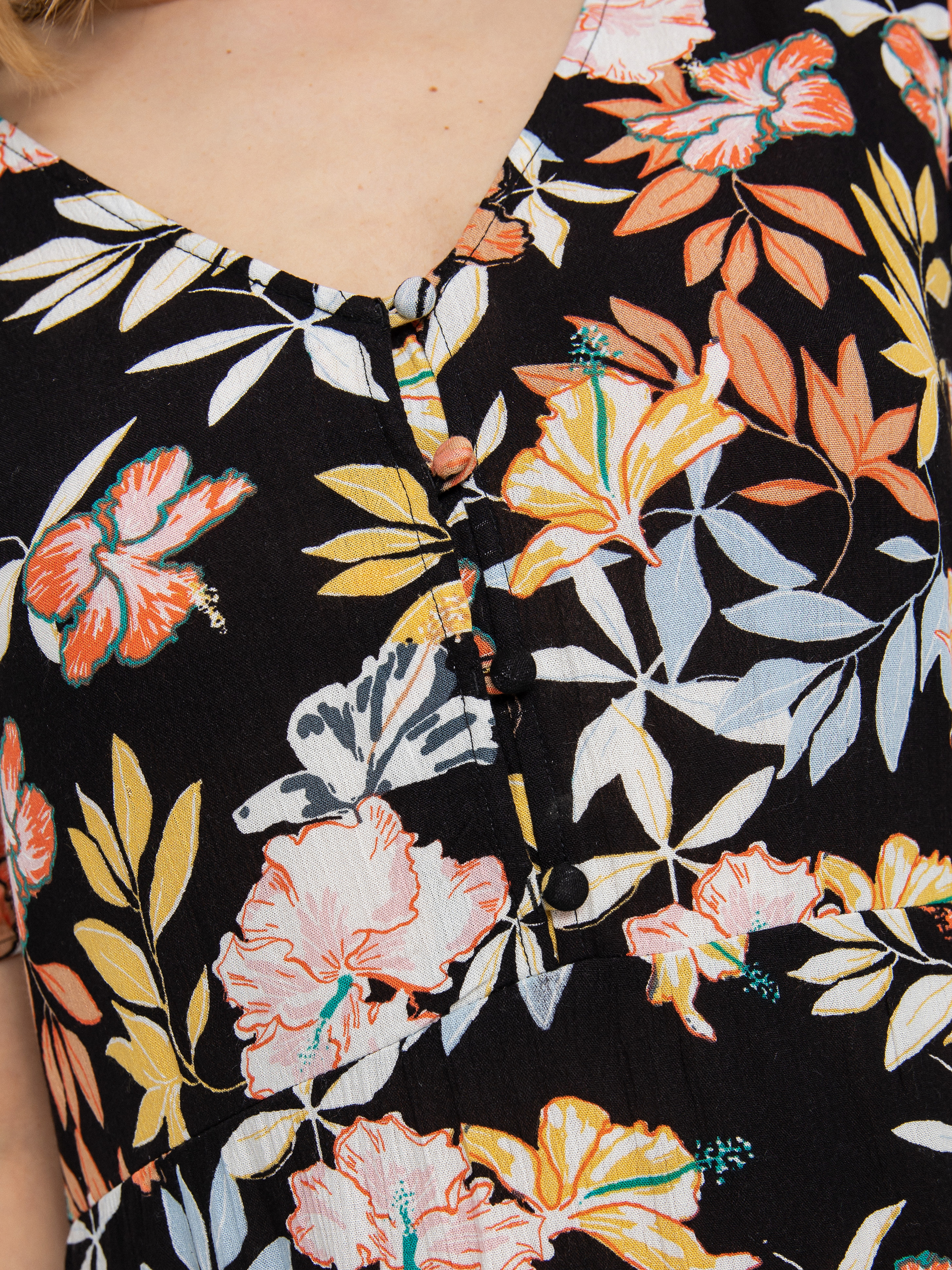 Roxy Sunny Summer Ruha Wmn (anthracite island vibes)