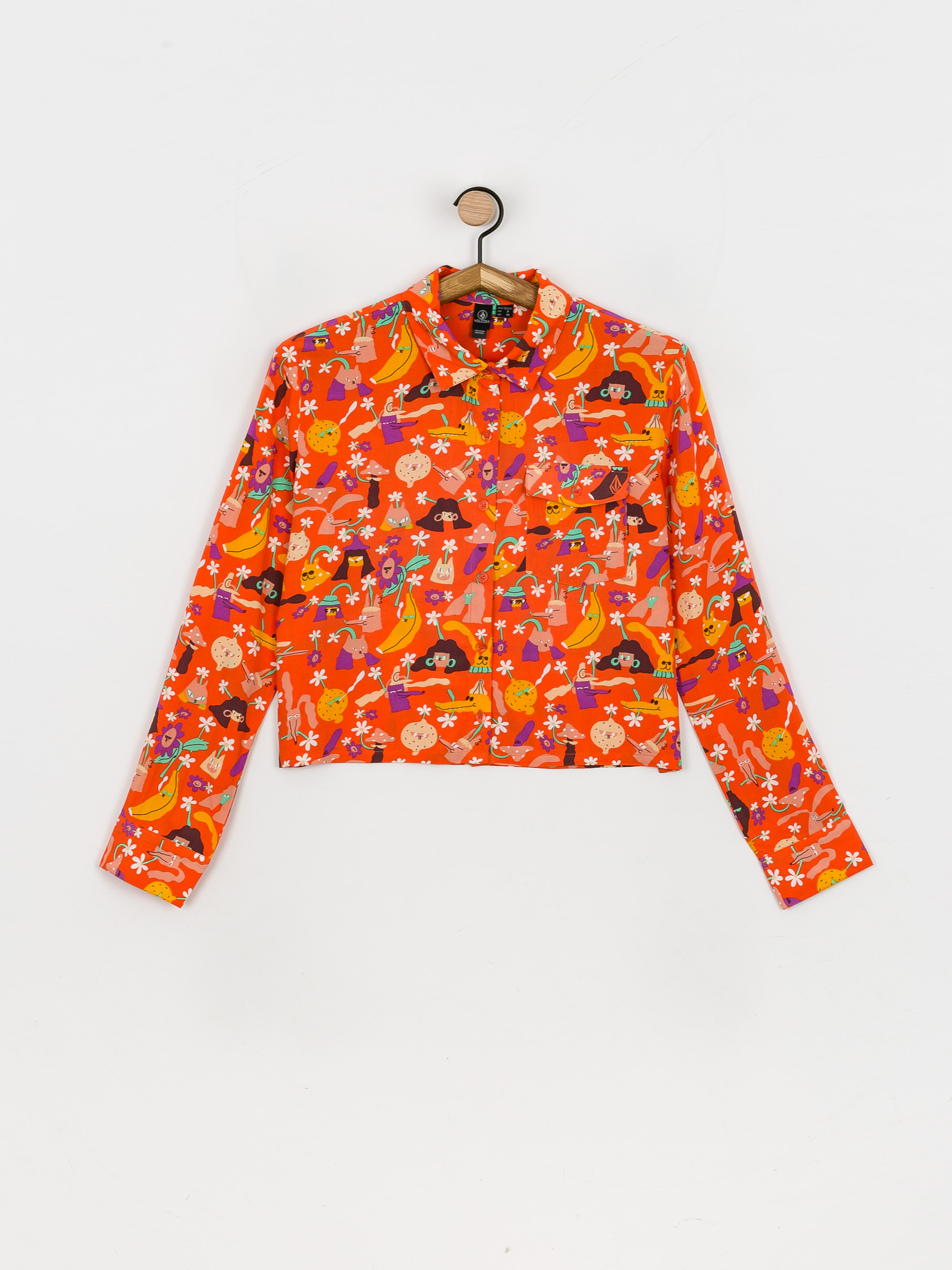 Volcom Egle Zvirblyte Woven Ing Wmn (living coral)