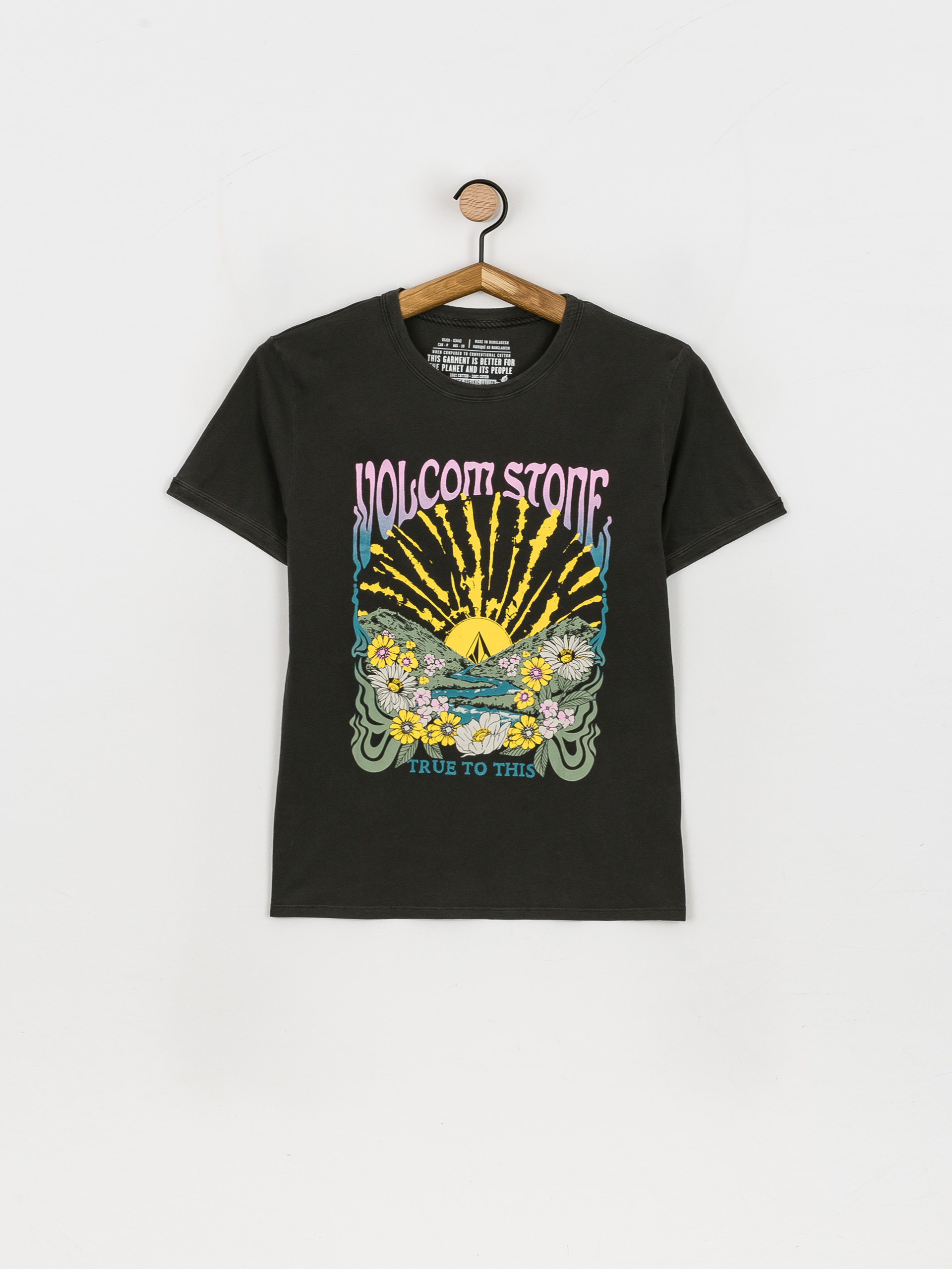 Volcom Truly Ringer Póló Wmn (black)