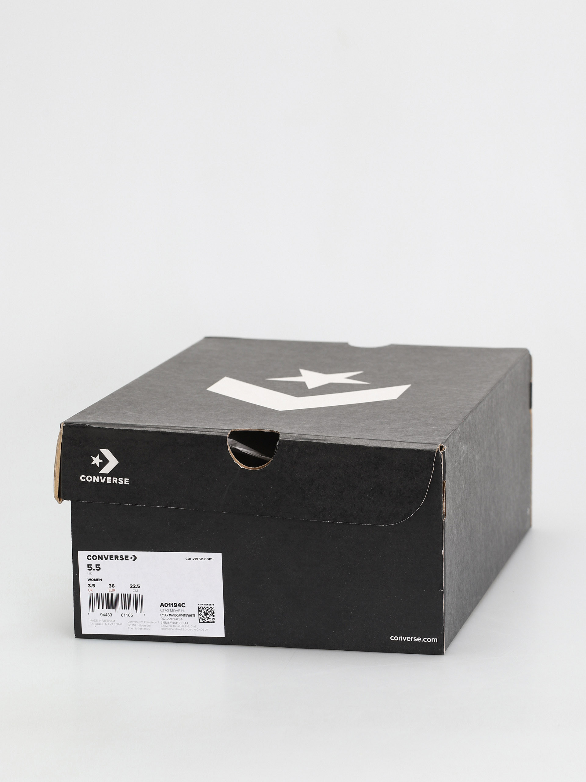 Converse Chuck Taylor All Star Move Hi Cipők Wmn (cyber mango/white/white)