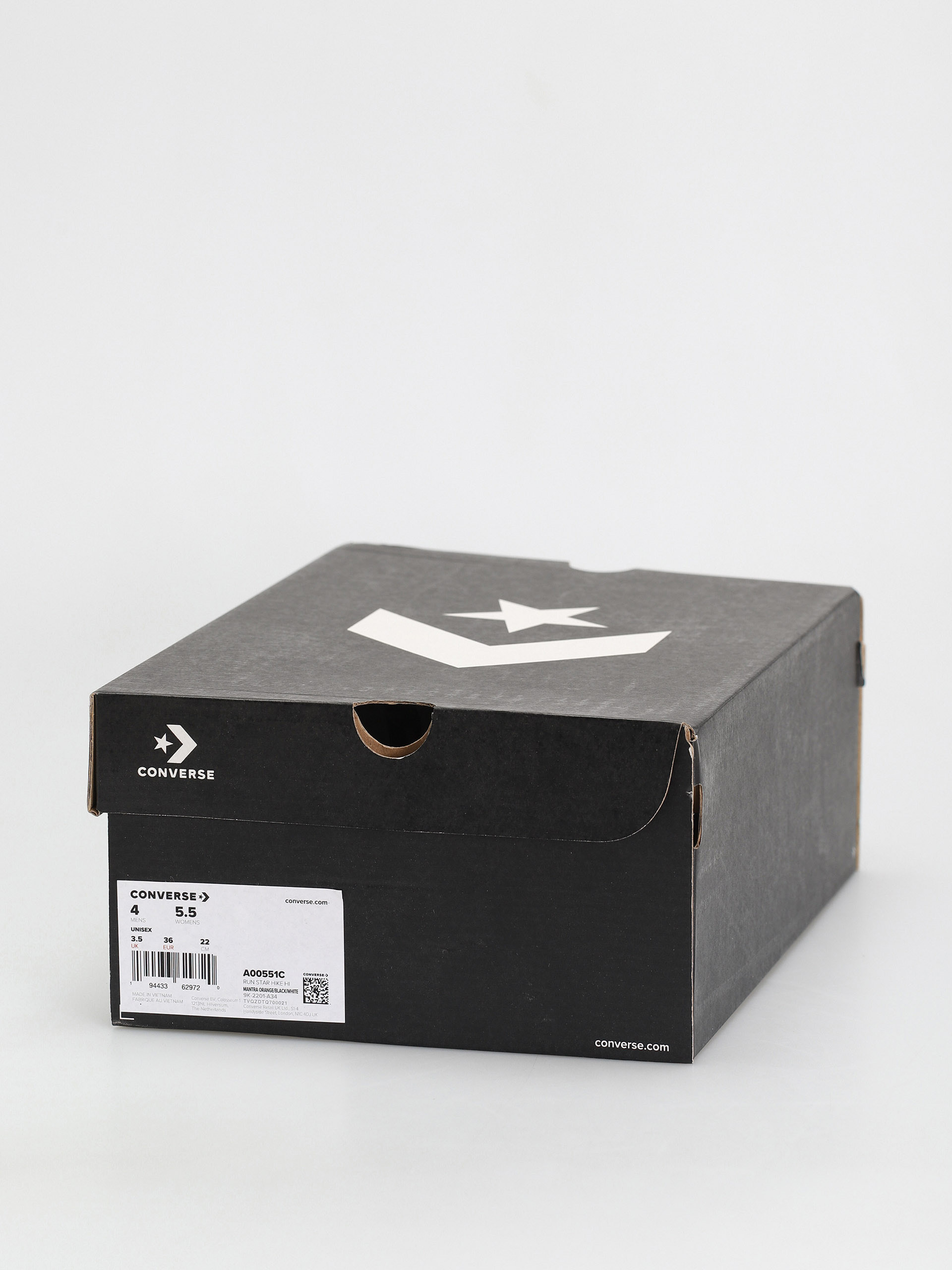 Converse Run Star Hike Hi Cipők (mantra orange/black)