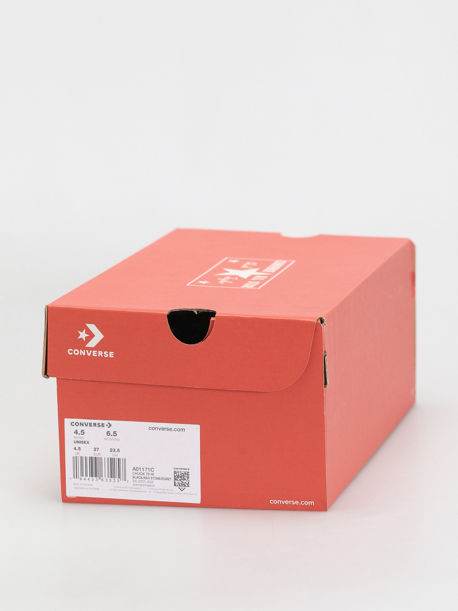 Converse Chuck 70 Hi Tornacipők (black/ash stone/egret)