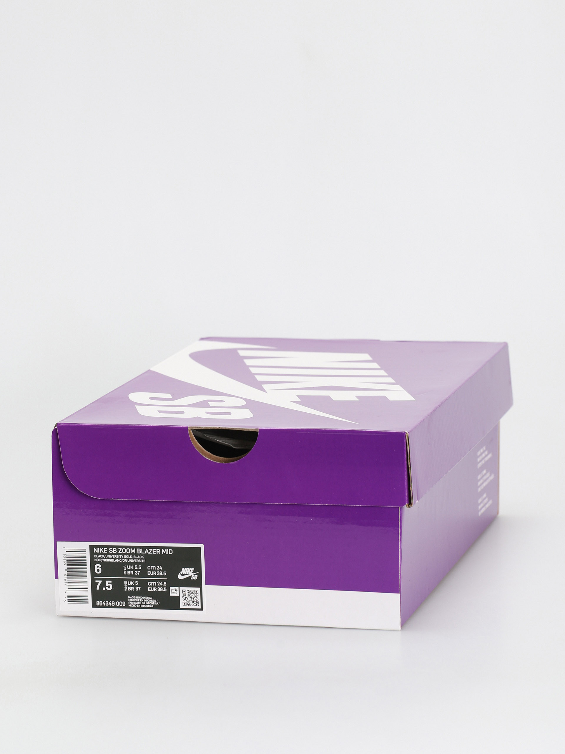 Nike SB Zoom Blazer Mid Cipők (black/university gold black white)
