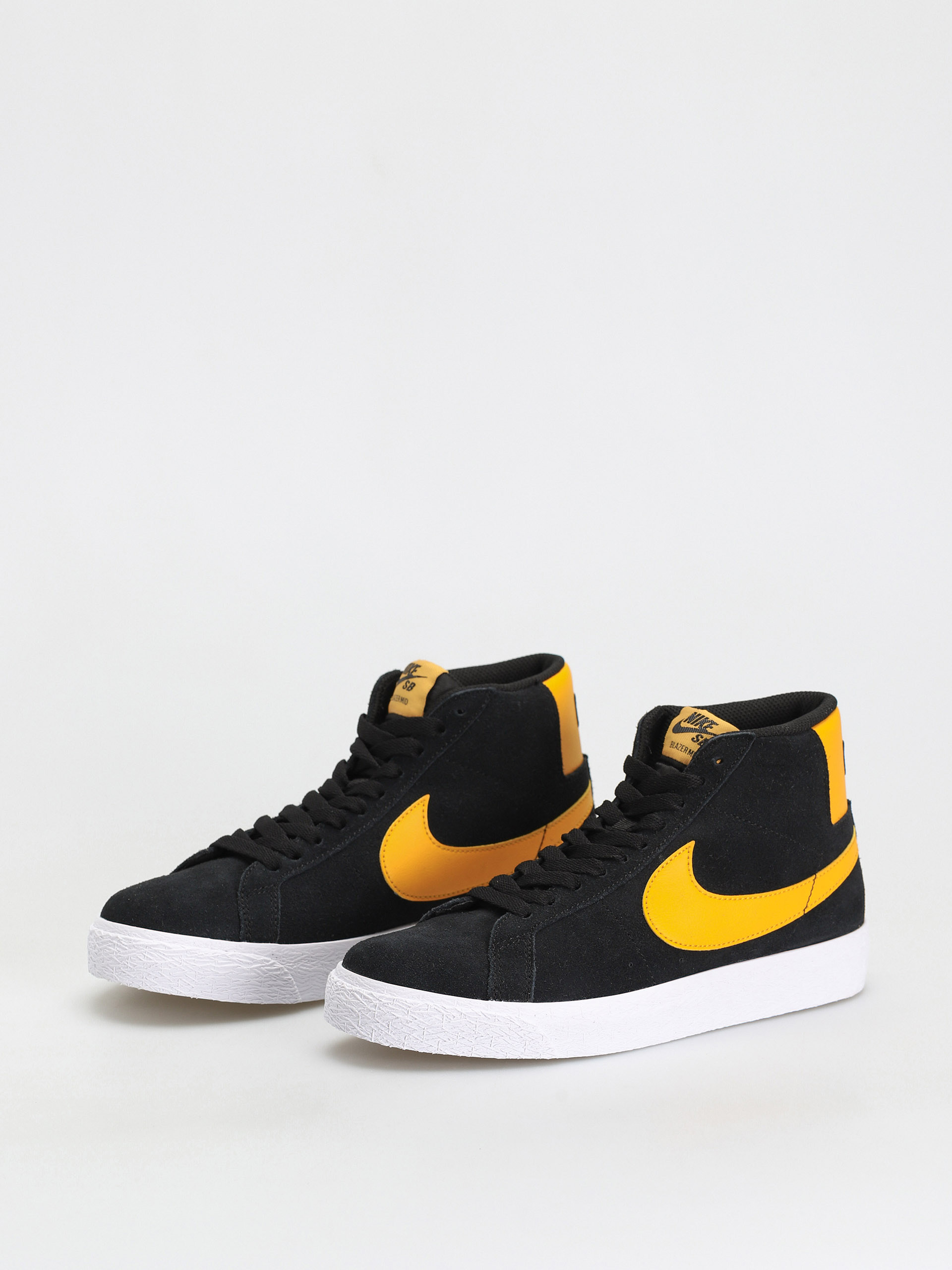 Nike SB Zoom Blazer Mid Cipők (black/university gold black white)