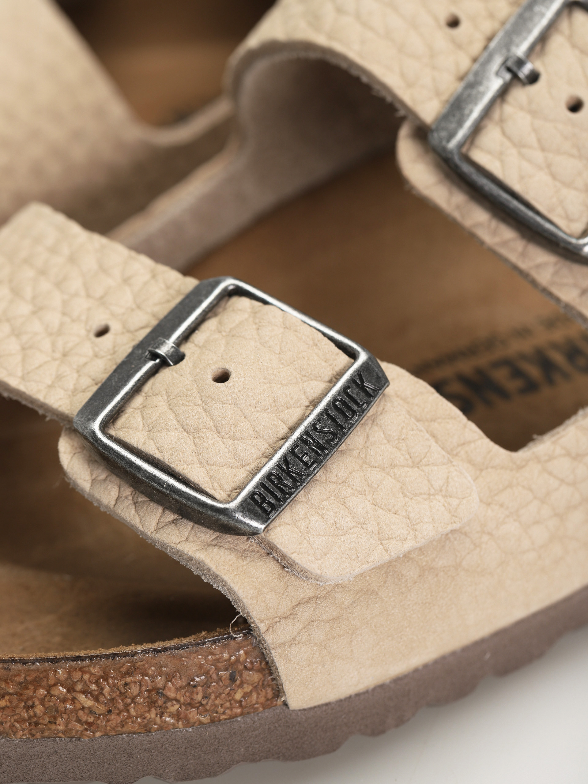 Birkenstock Arizona Regular Flip-flop papucsok (sandcastle nubuck leather)