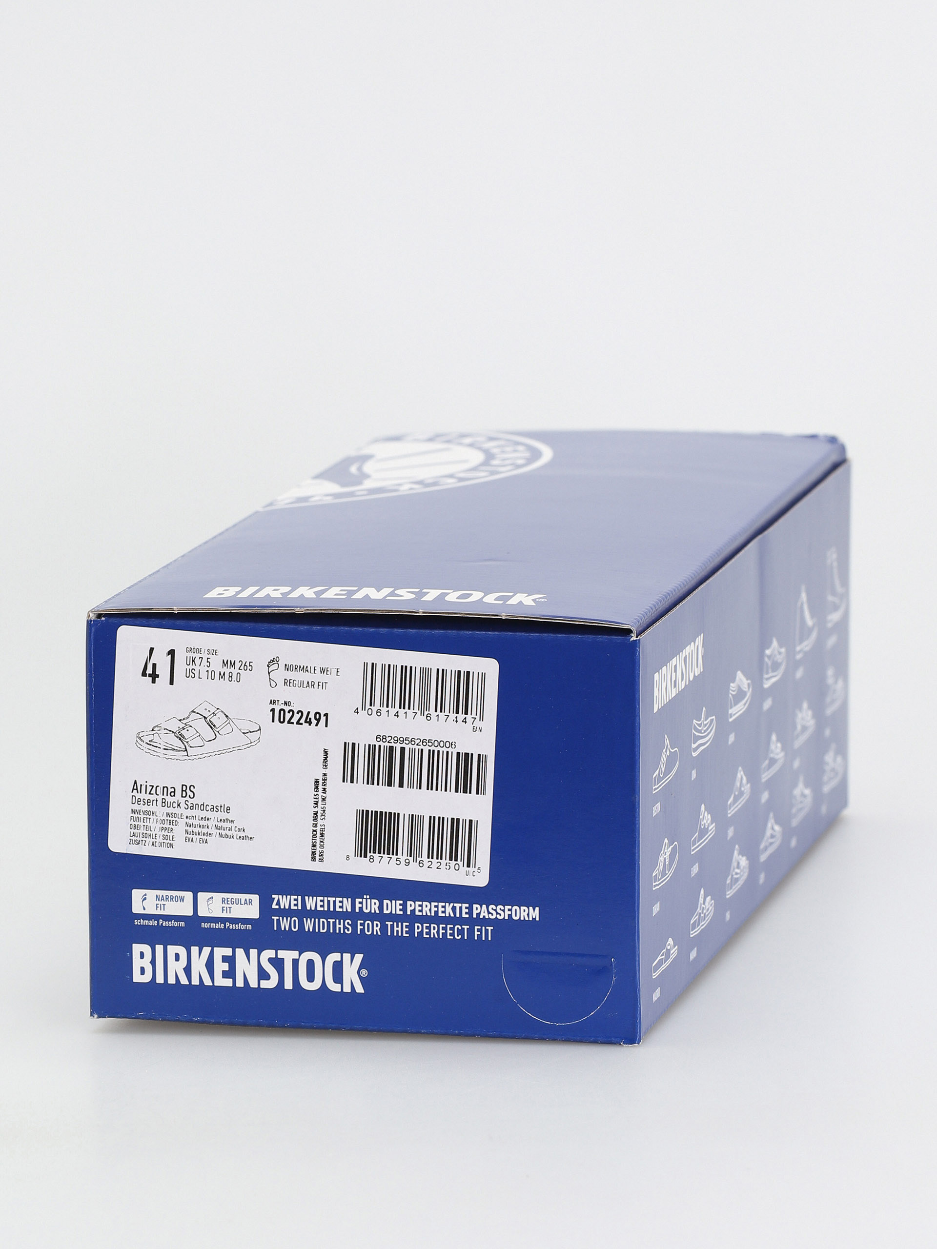 Birkenstock Arizona Regular Flip-flop papucsok (sandcastle nubuck leather)