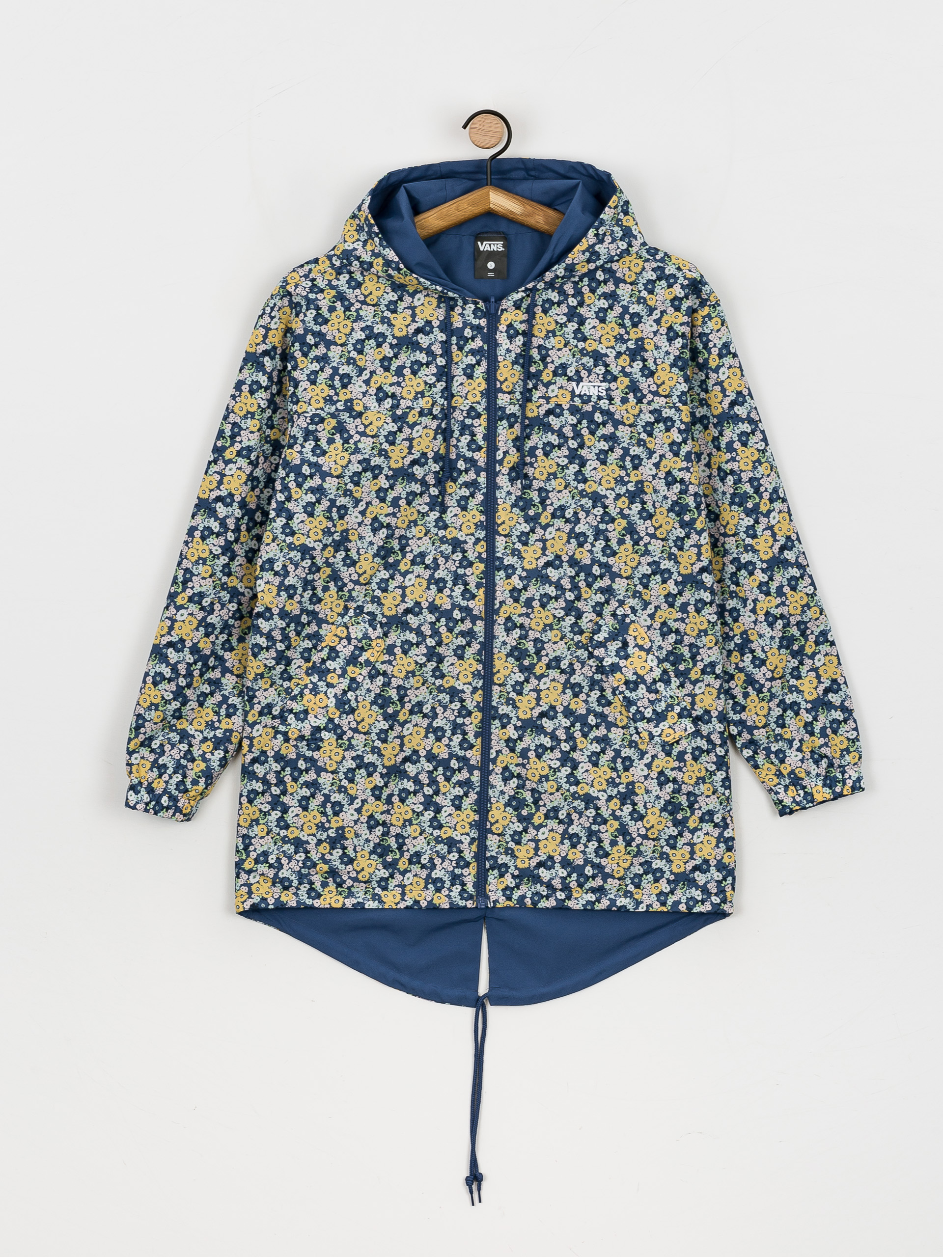 Vans Mercy Reversible Parka Dzseki Wmn (true navy)