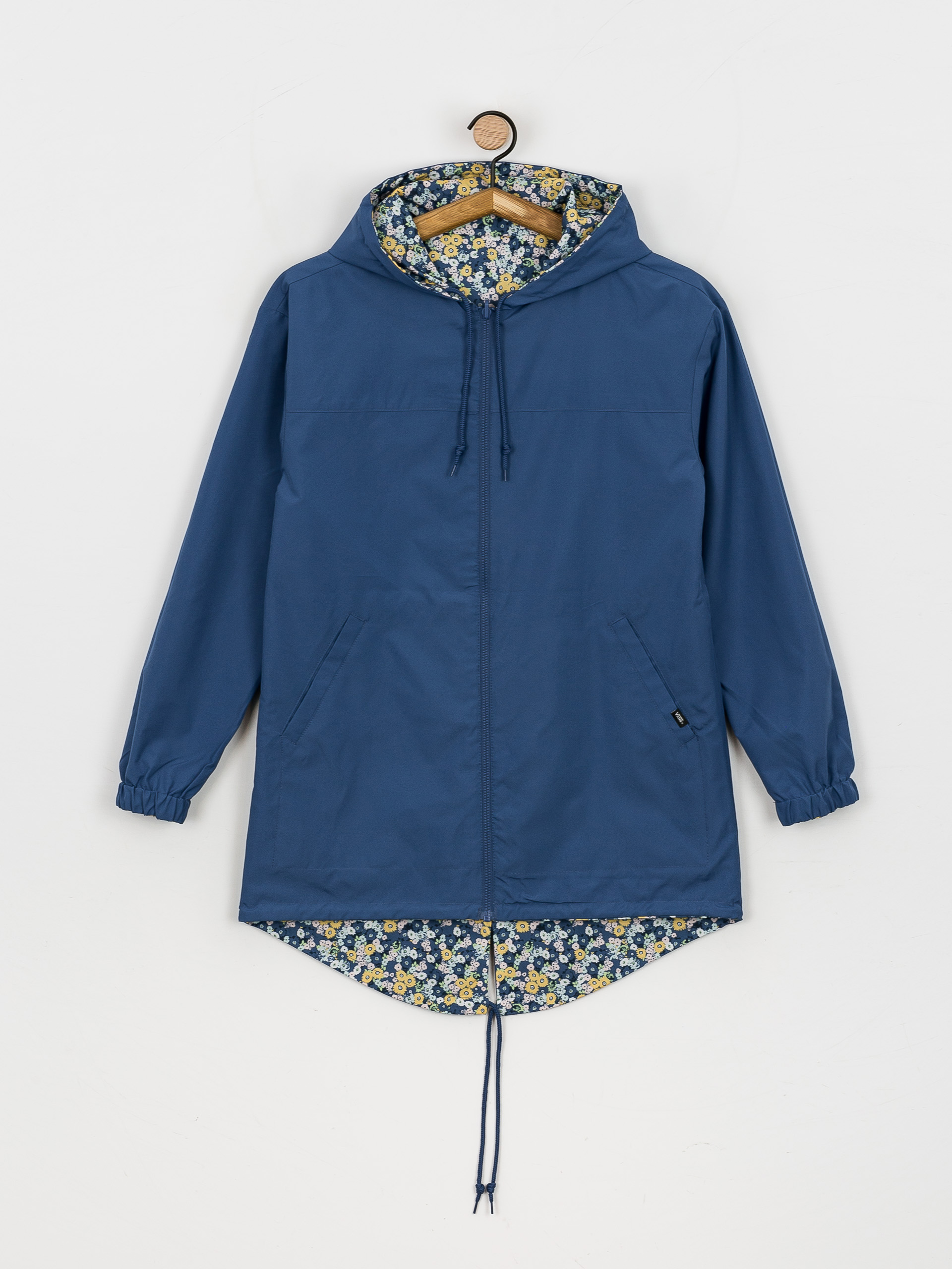 Vans Mercy Reversible Parka Dzseki Wmn (true navy)