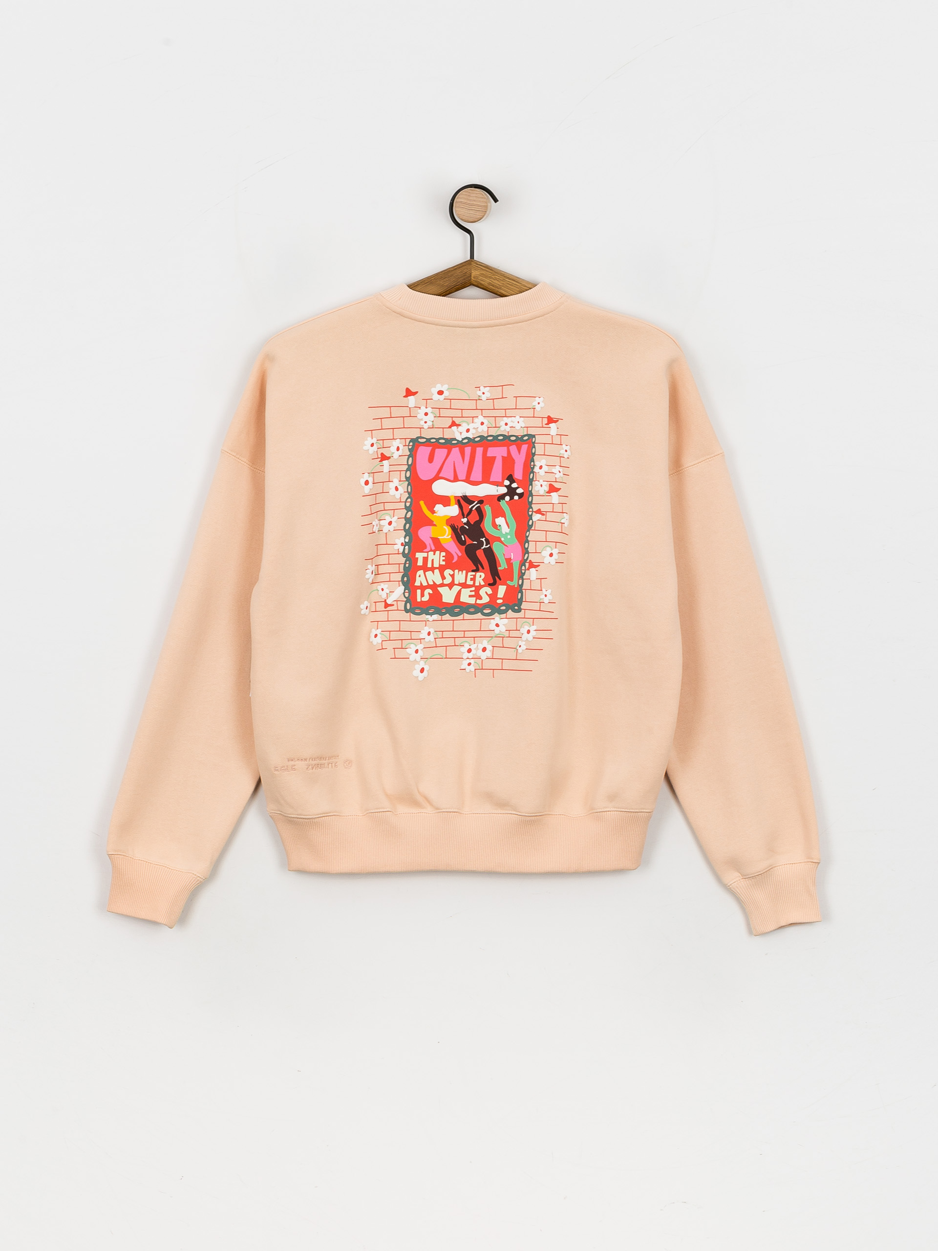 Volcom Egle Zvirblyte Pulóver Wmn (light pink)