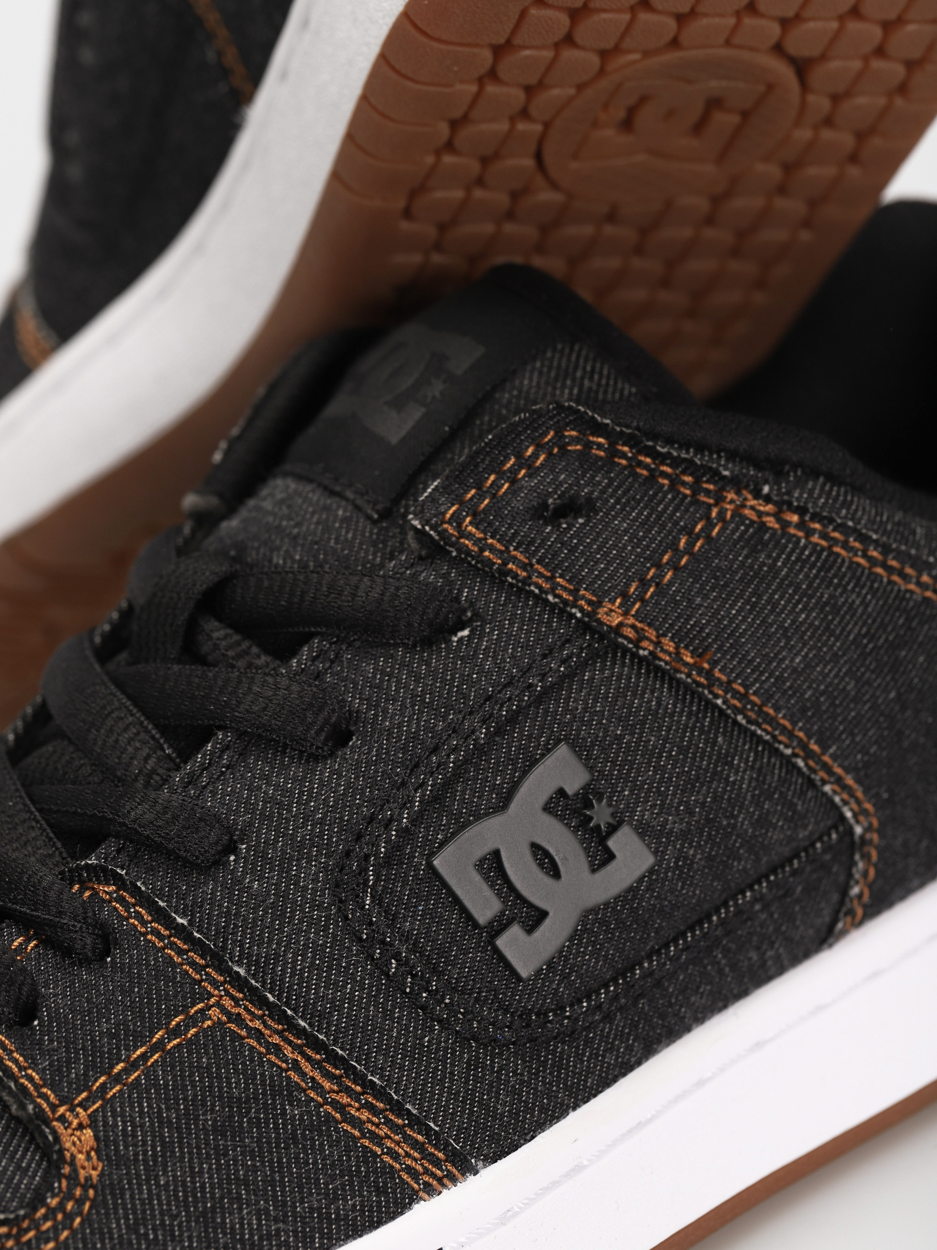 DC Manteca 4 Cipők (black denim)