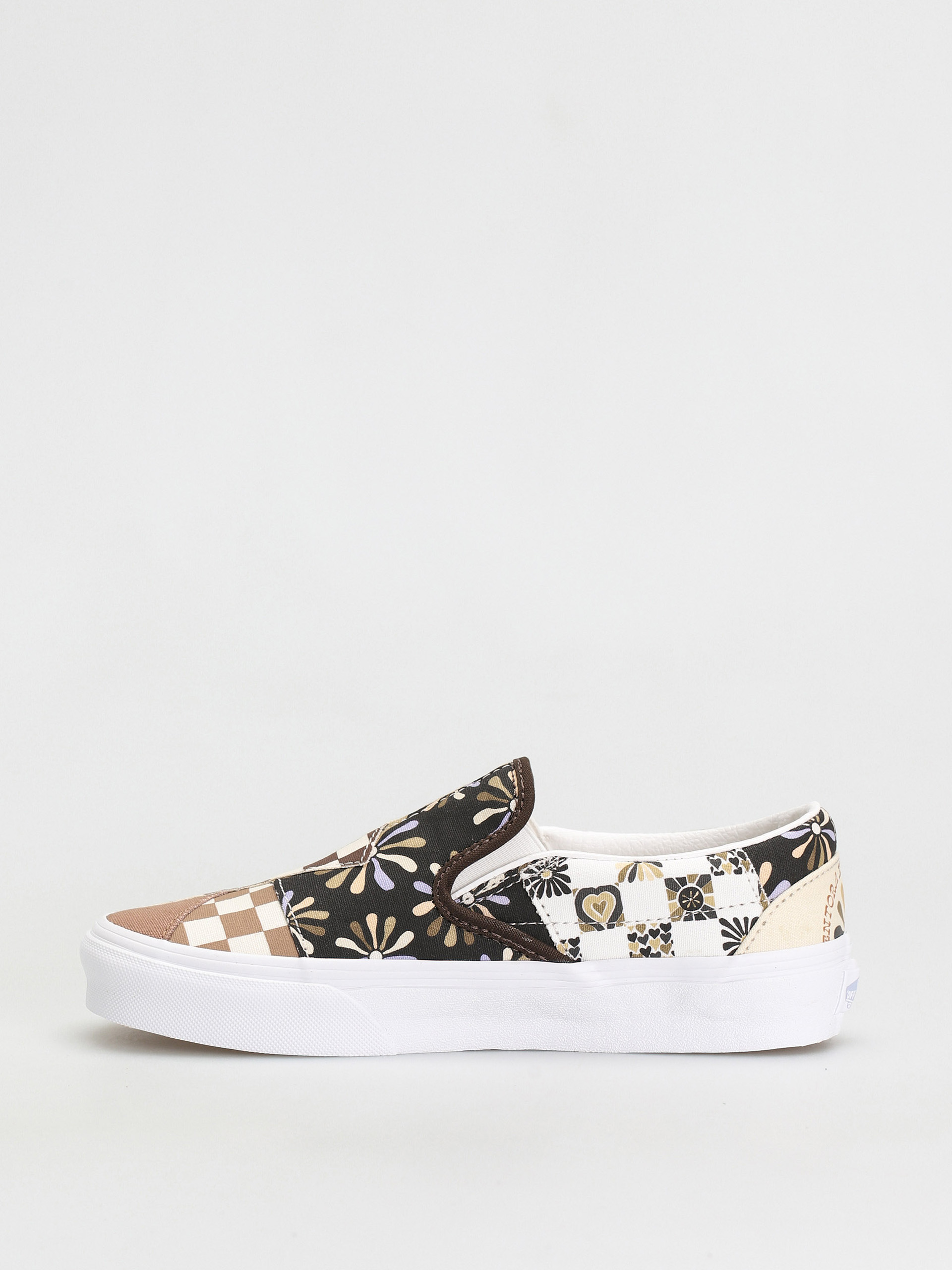 Vans Classic Slip On Cipők (patchwork/divine/multi/true white)